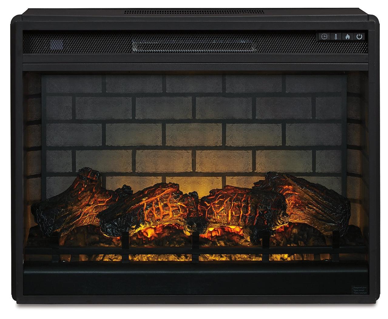 Entertainment Accessories Black Electric Infrared Fireplace Insert - Image 2