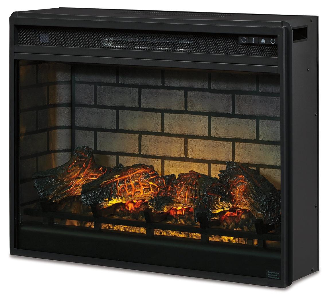 Entertainment Accessories Black Electric Infrared Fireplace Insert - Image 3