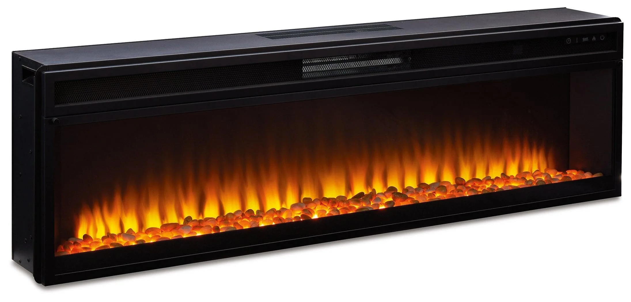 Entertainment Accessories Black Electric Fireplace Insert - Image 3