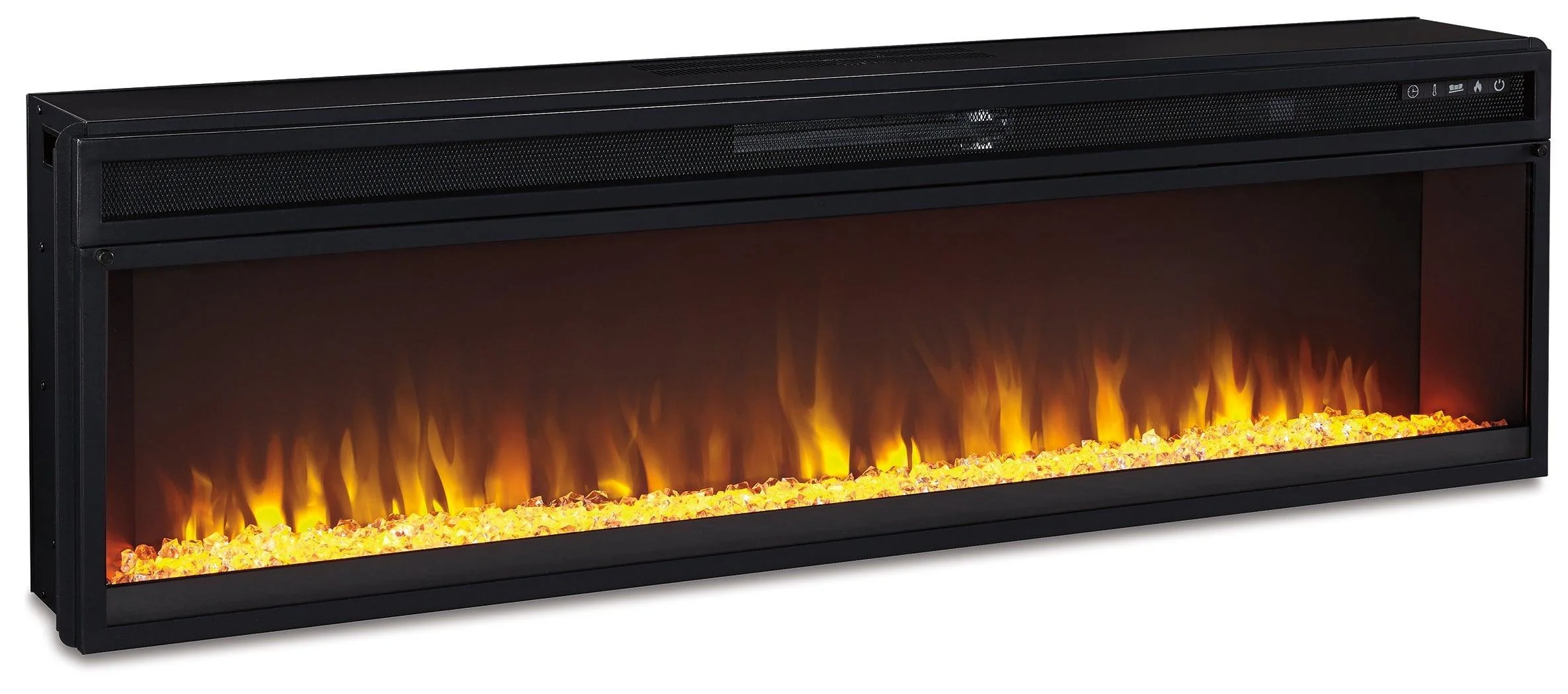 Entertainment Accessories Black Electric Fireplace Insert - Image 2