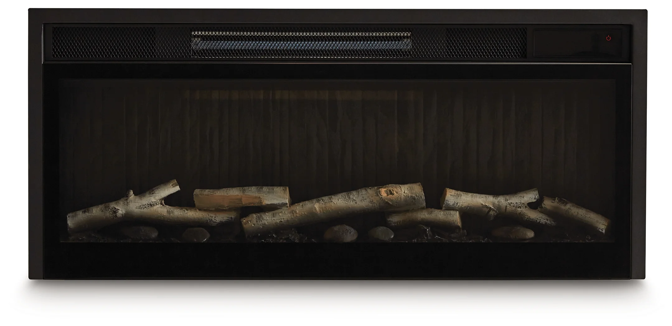 Entertainment Accessories Black Fireplace Insert - Image 3