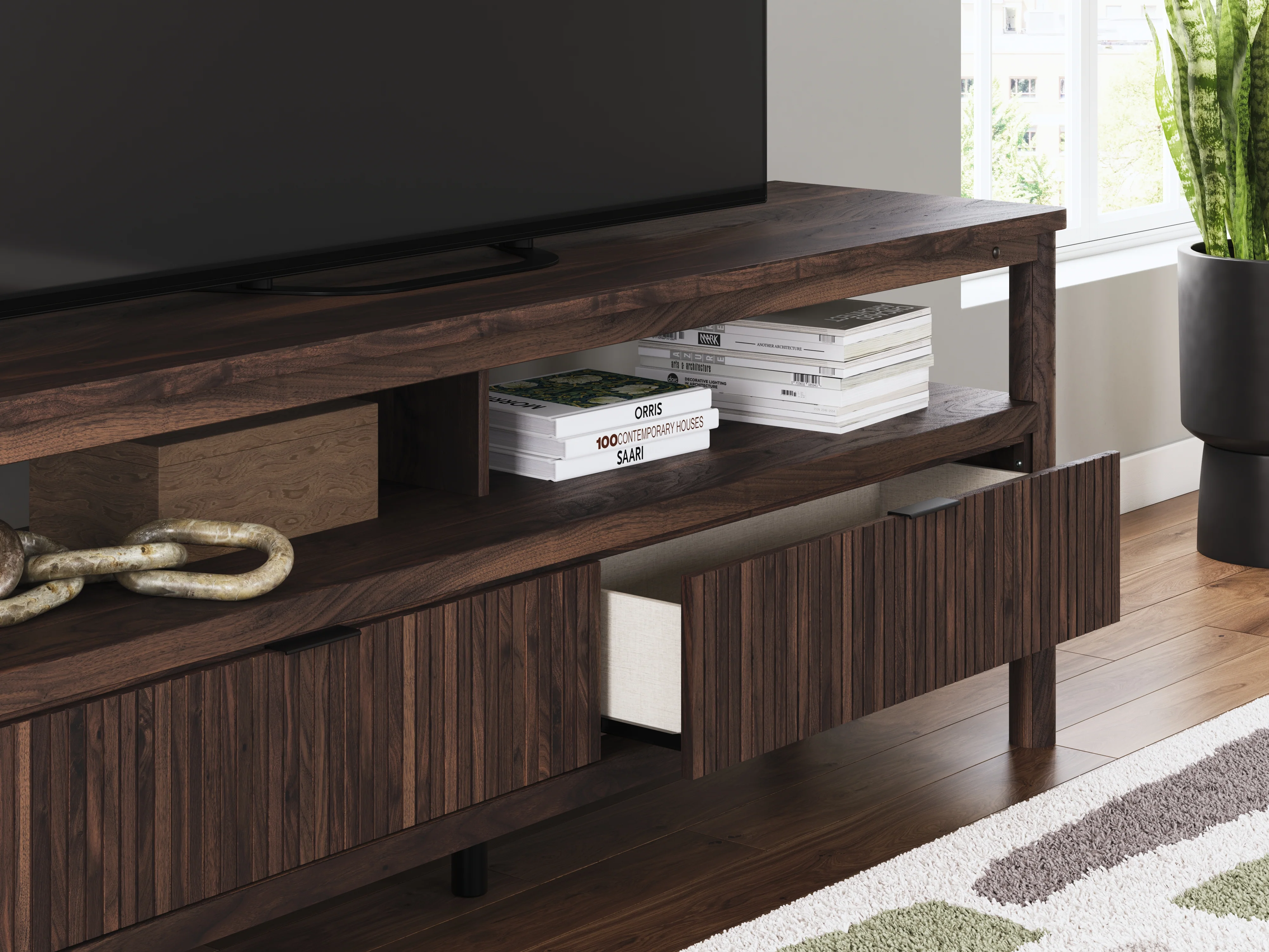 Cadmori Brown 72" TV Stand - Image 3
