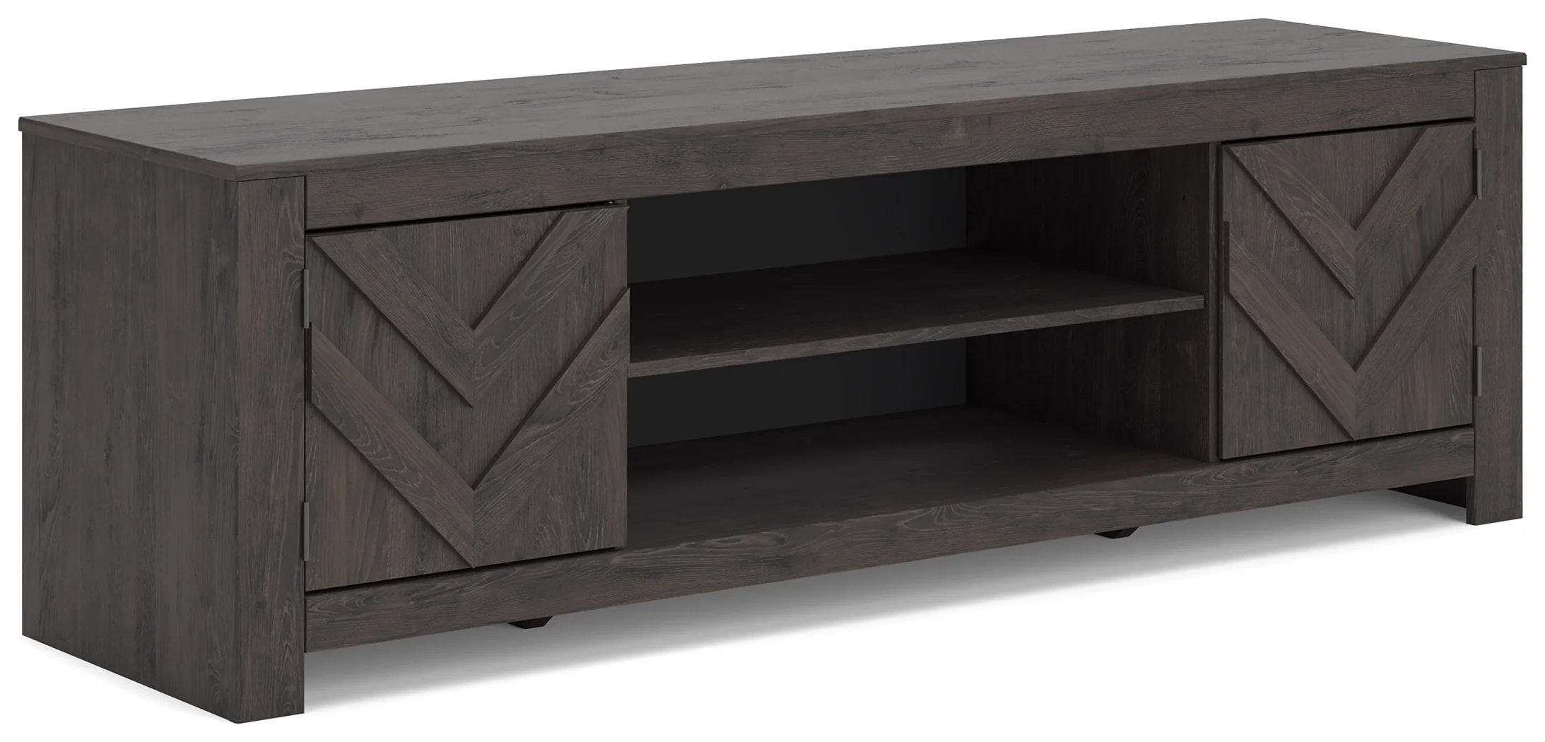 Cayboni Black 71" TV Stand - Image 2