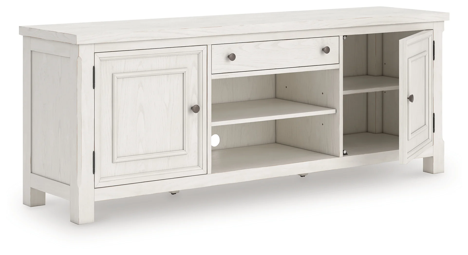 Robbinsdale Antique White 72" TV Stand - Image 3