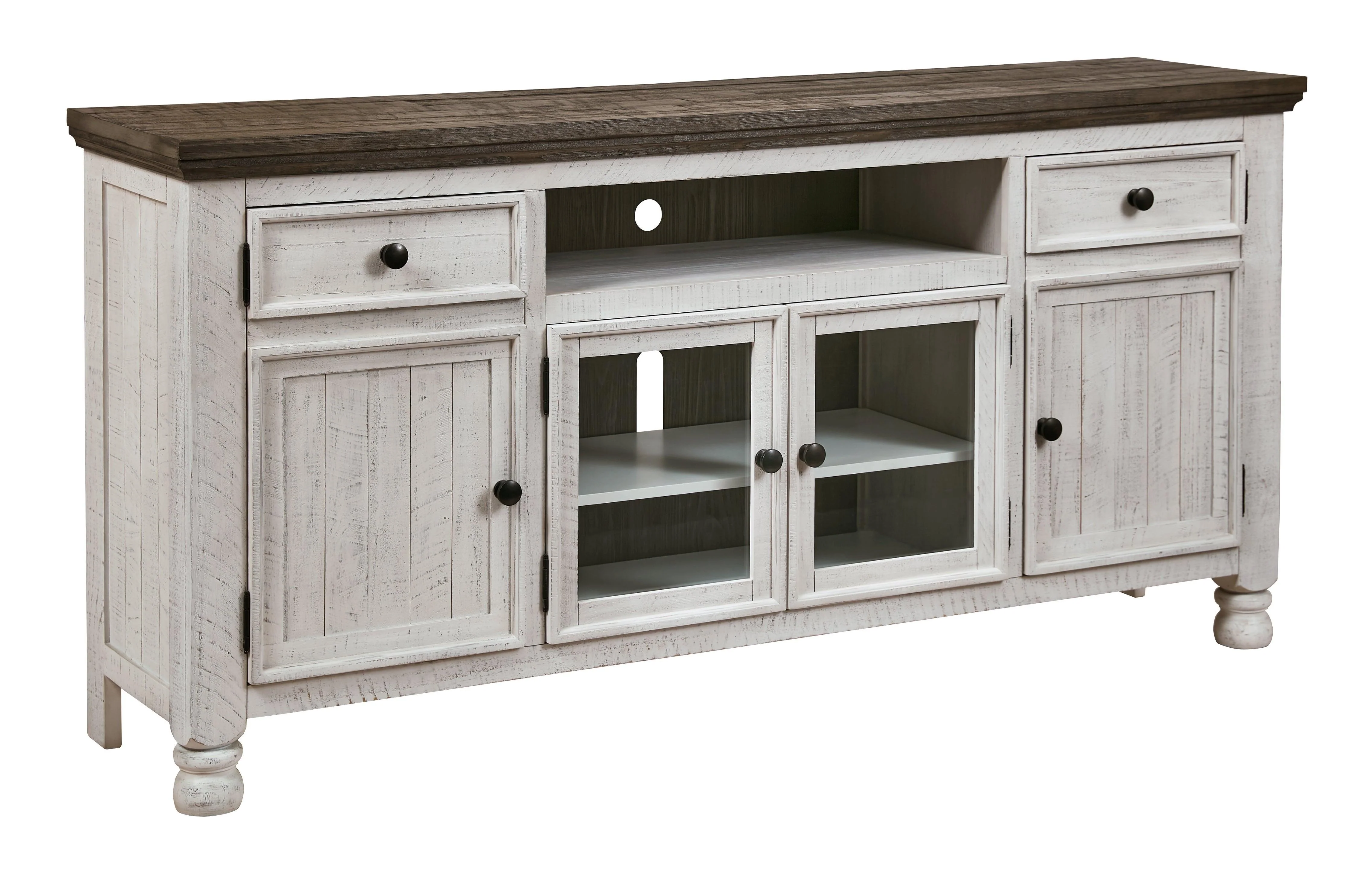 Havalance Two-Tone Tv Stand - Image 2