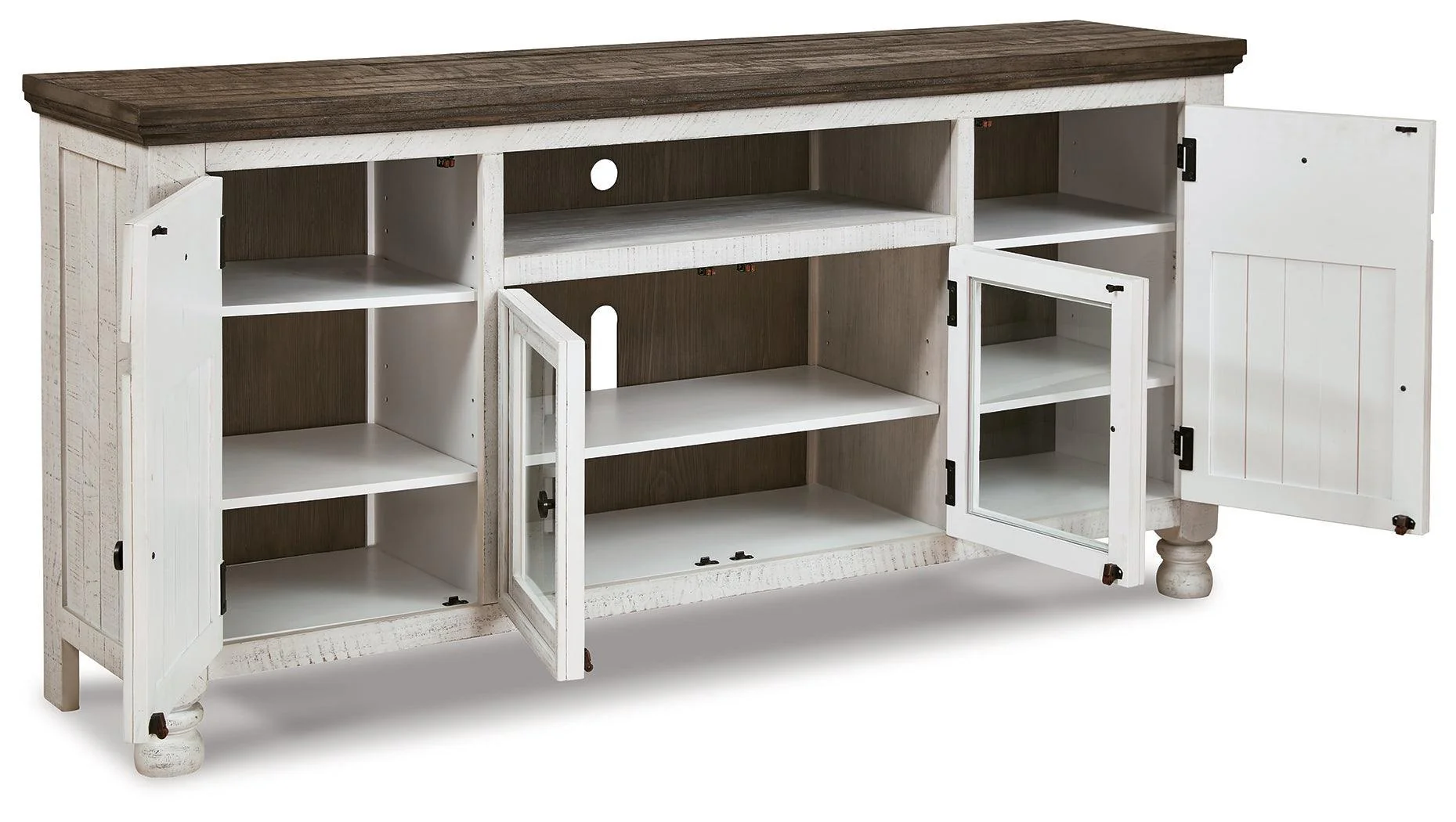 Havalance Two-Tone Tv Stand - Image 3