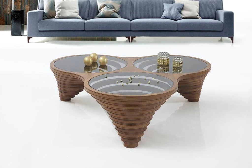 Olga Walnut Coffee Table - Image 2