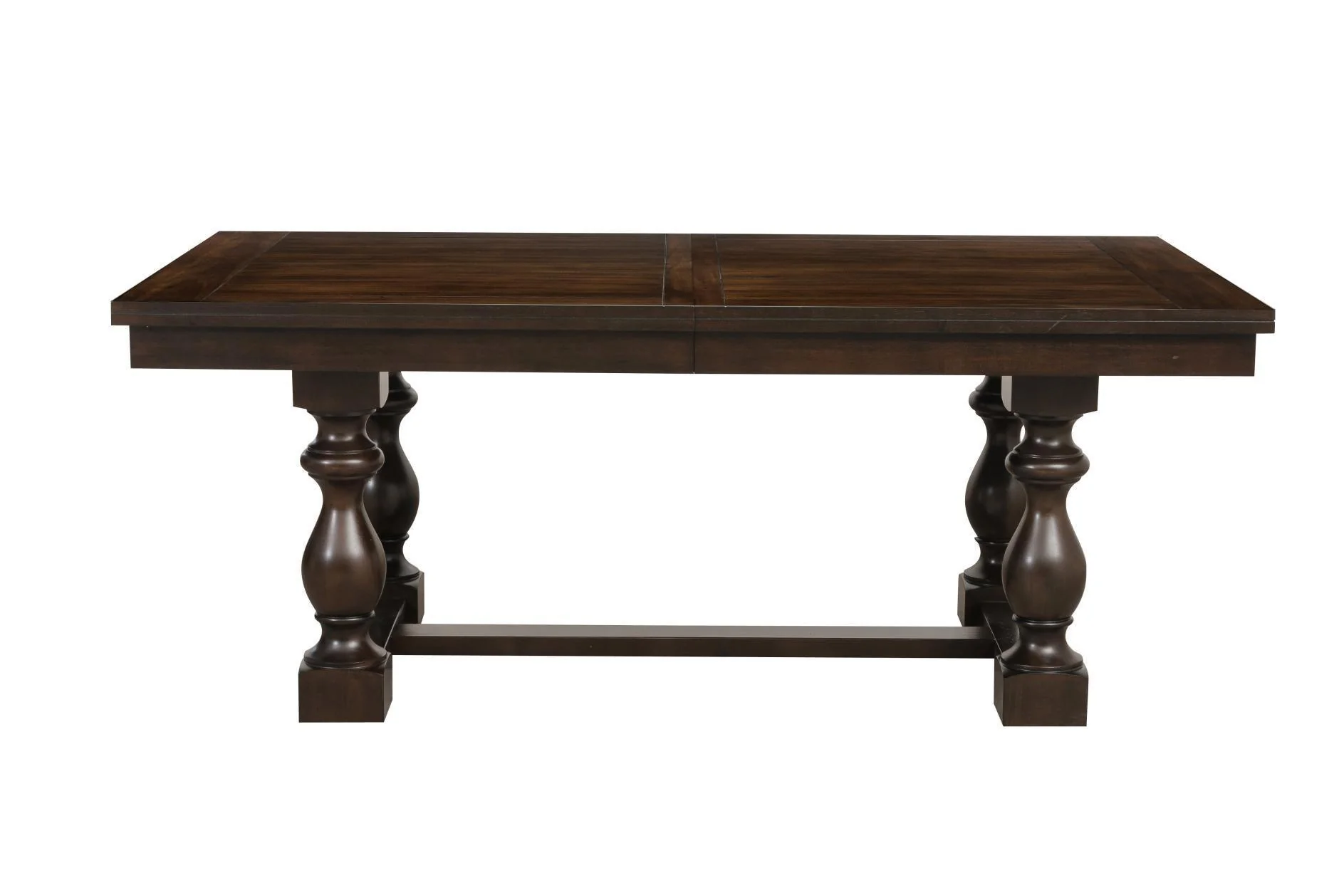 Yates Neutral Fabric Rectangular Dining Room Set - Image 2