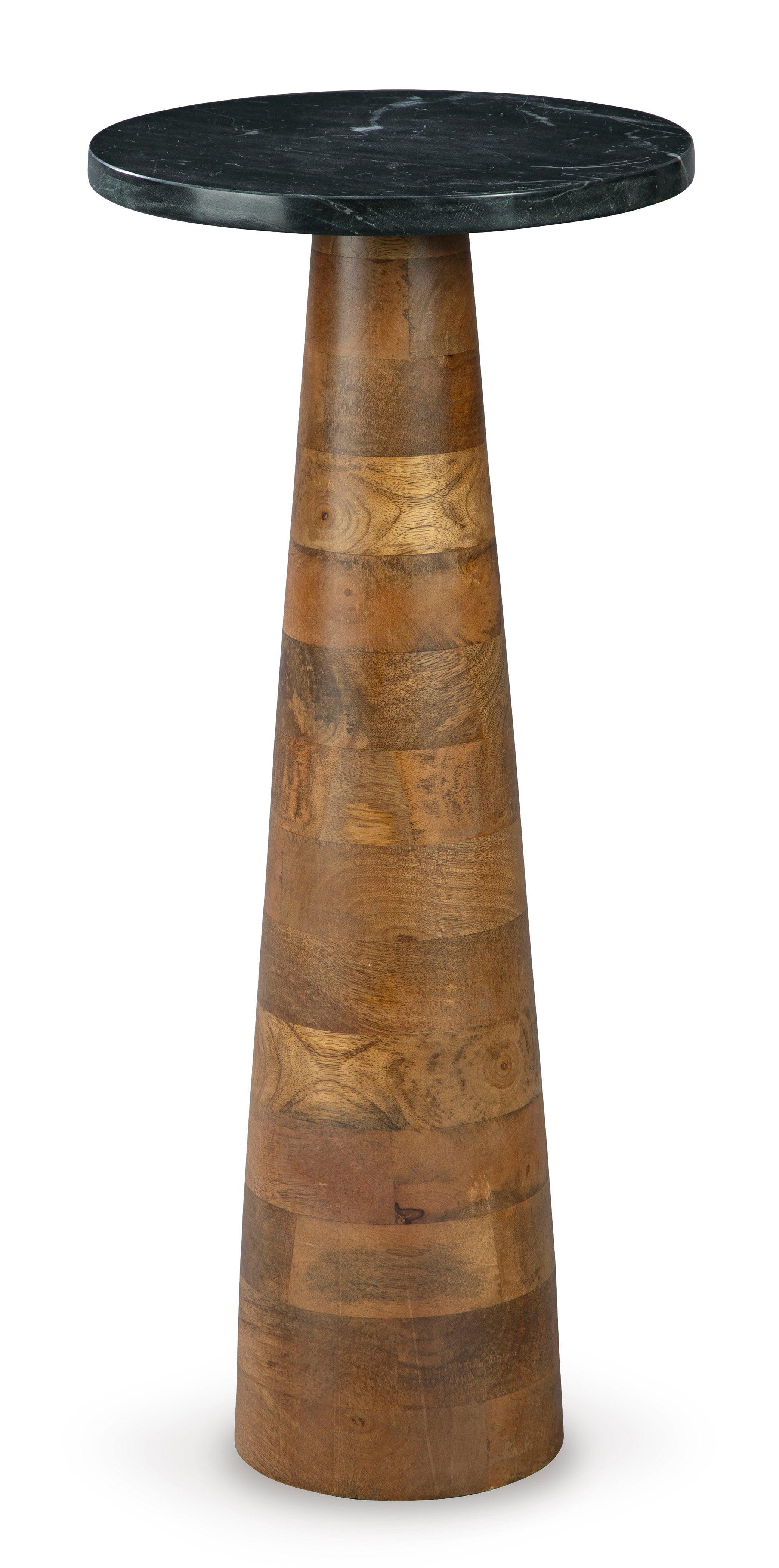 Quinndon Accent Table Marble Top - Image 2