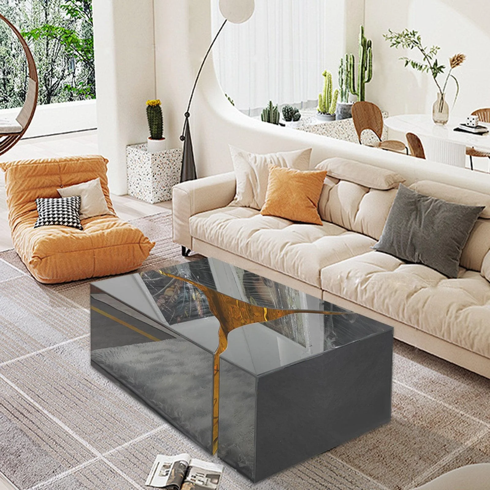 Ariana Gray Coffee Table - Image 2