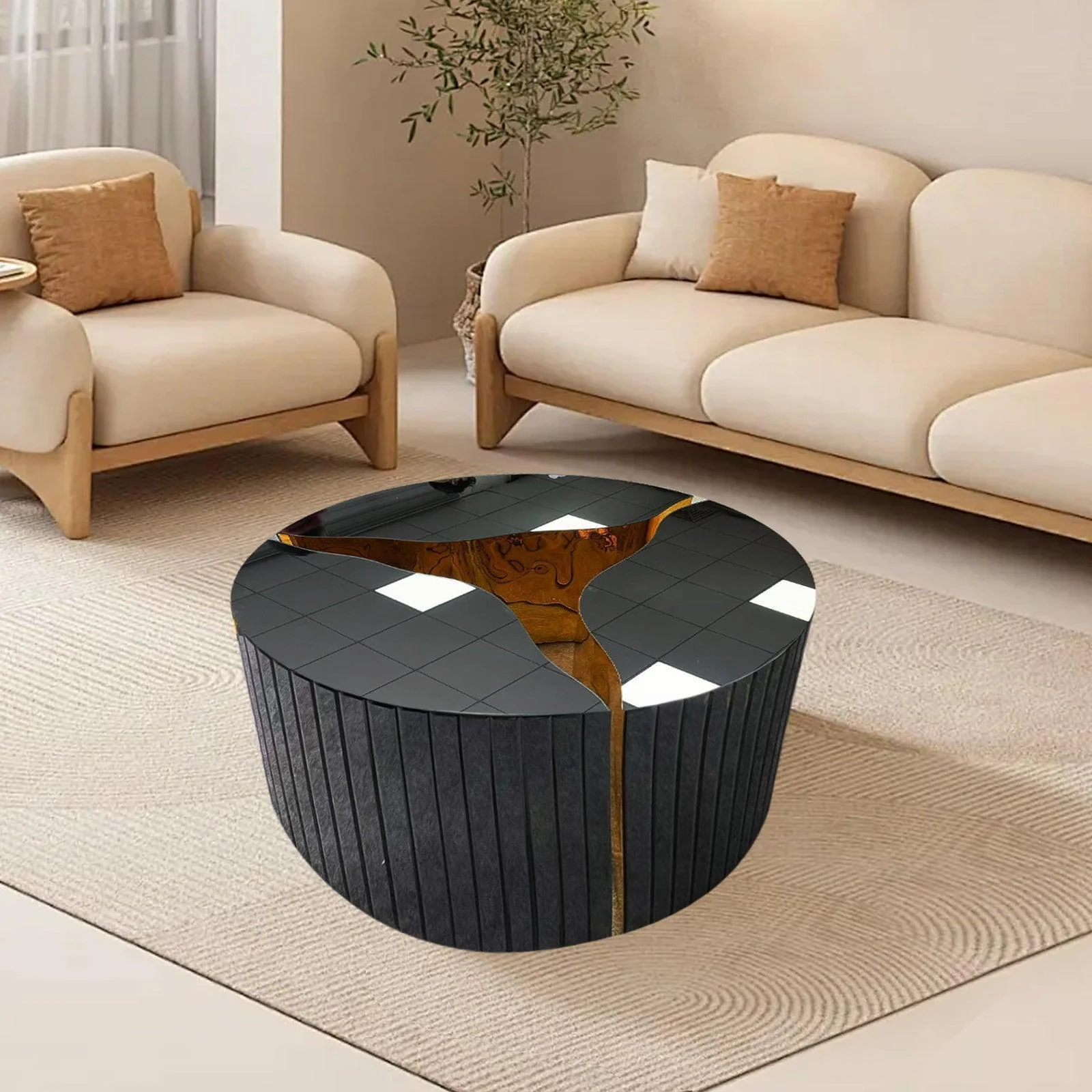 Ashton Black Coffee Table - Image 3