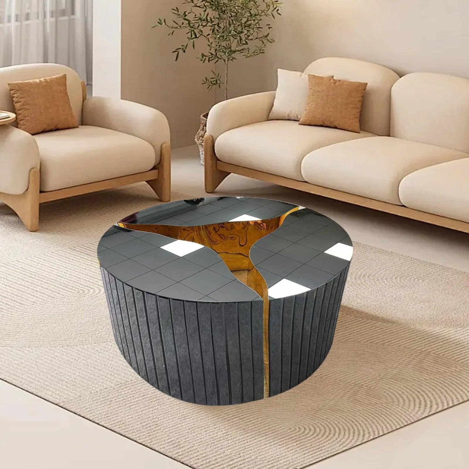 Ashton Gray Coffee Table - Image 2