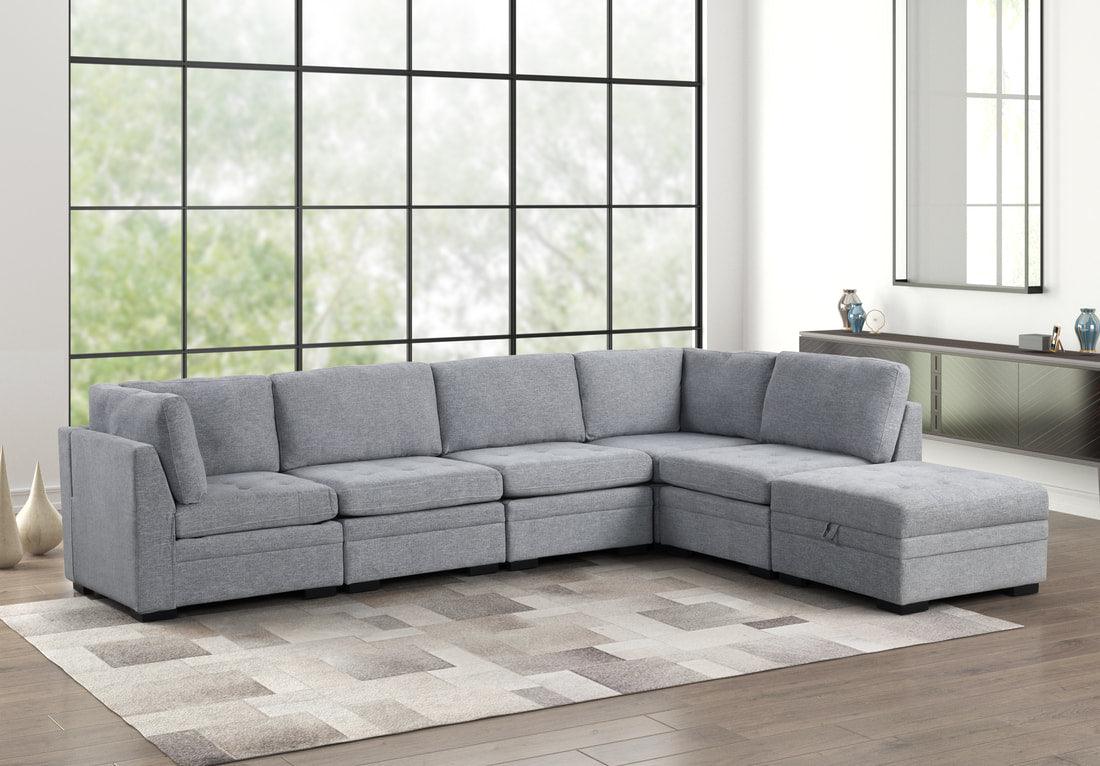 Sam Gray Modular Sectional - Image 1