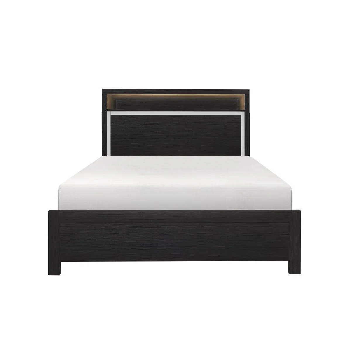 Melamine Bookcase LED Twin Bed - Image 1