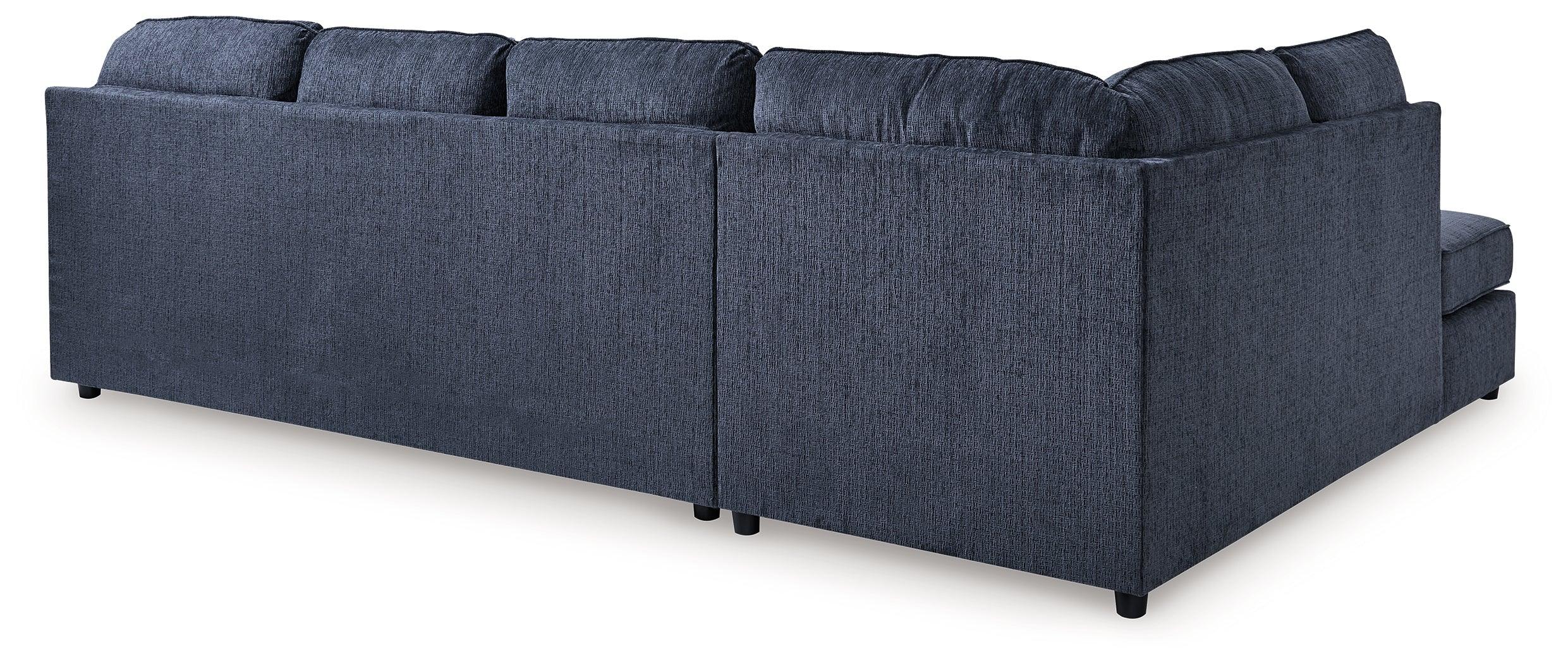 Albar Place Cobalt 2-Piece Sectional - Image 3
