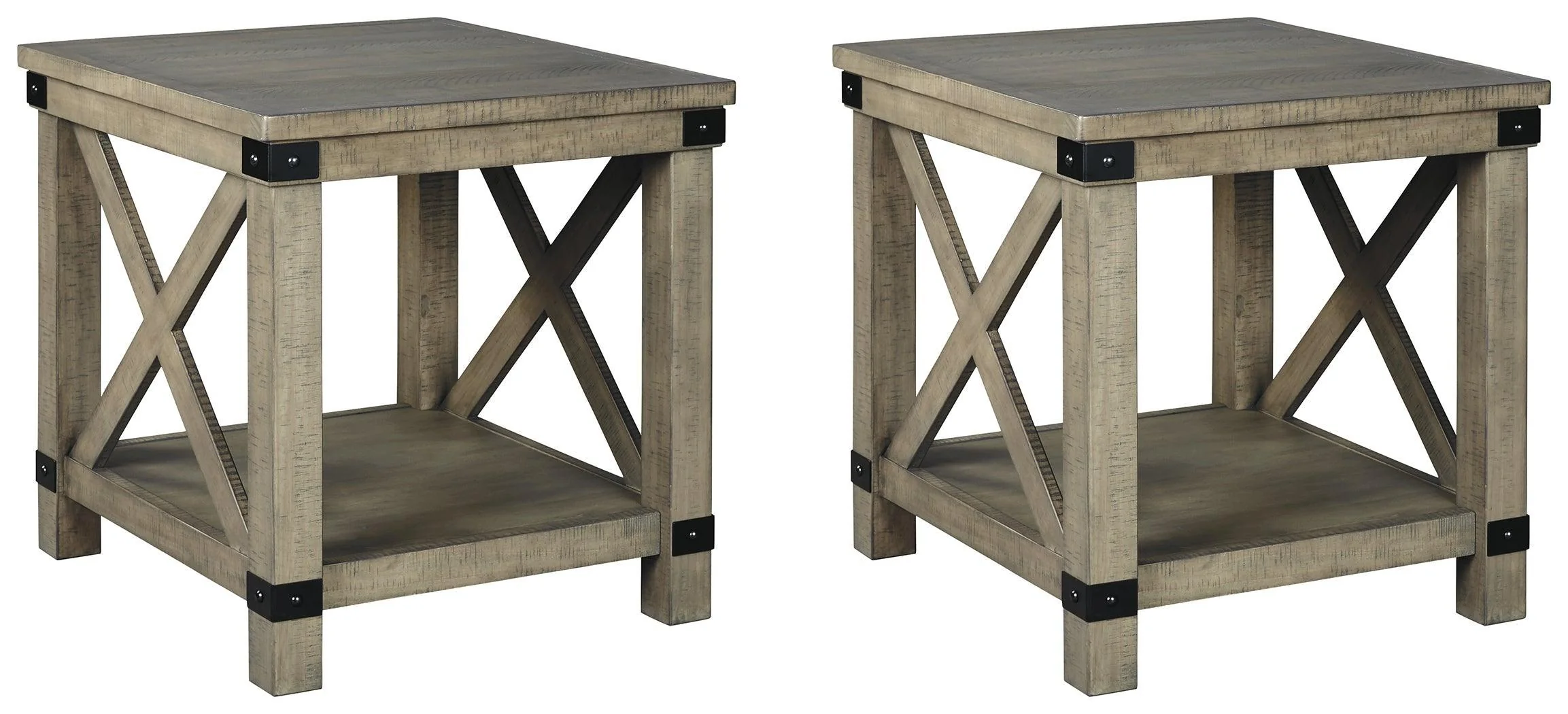 Aldwin Gray 2 End Tables - Image 2