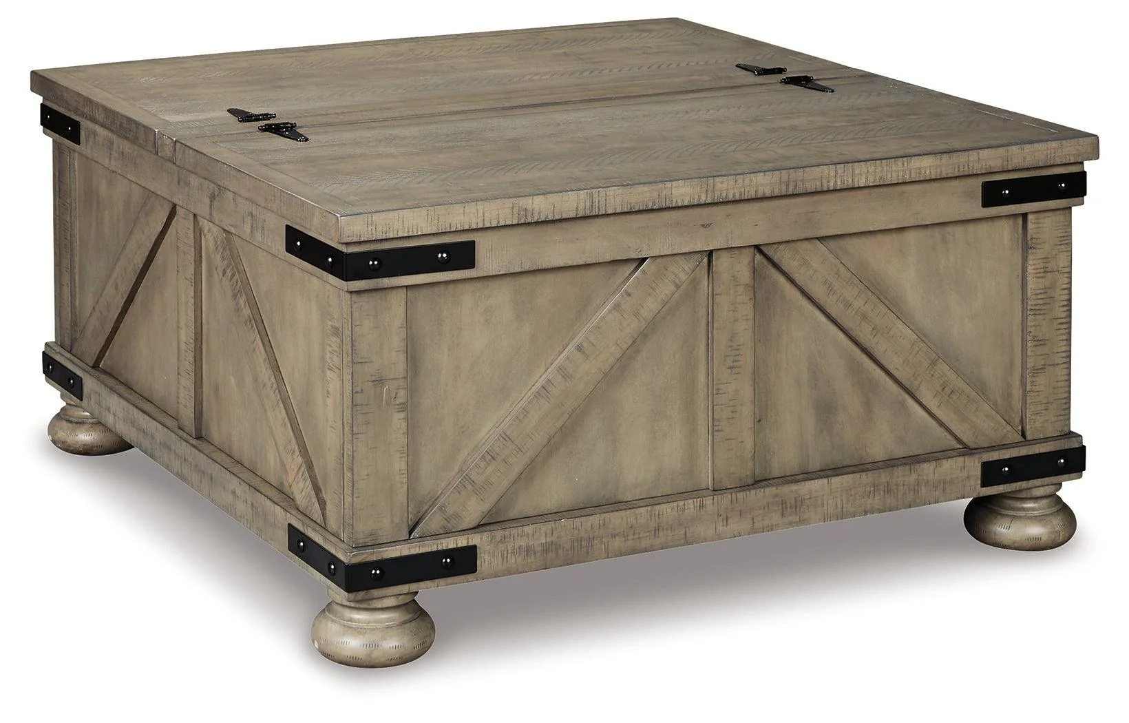 Aldwin Gray Coffee Table With 2 End Tables - Image 3