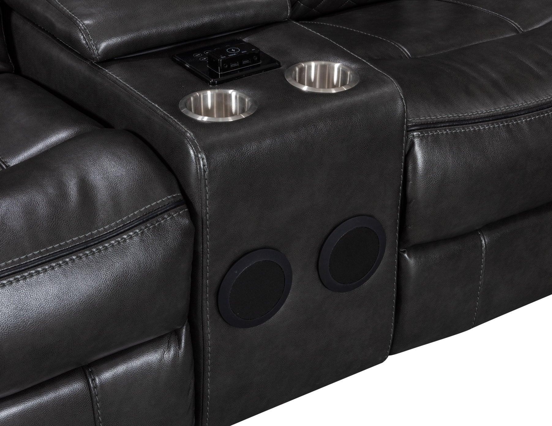 Alexa Gray Reclining Sectional - Image 2