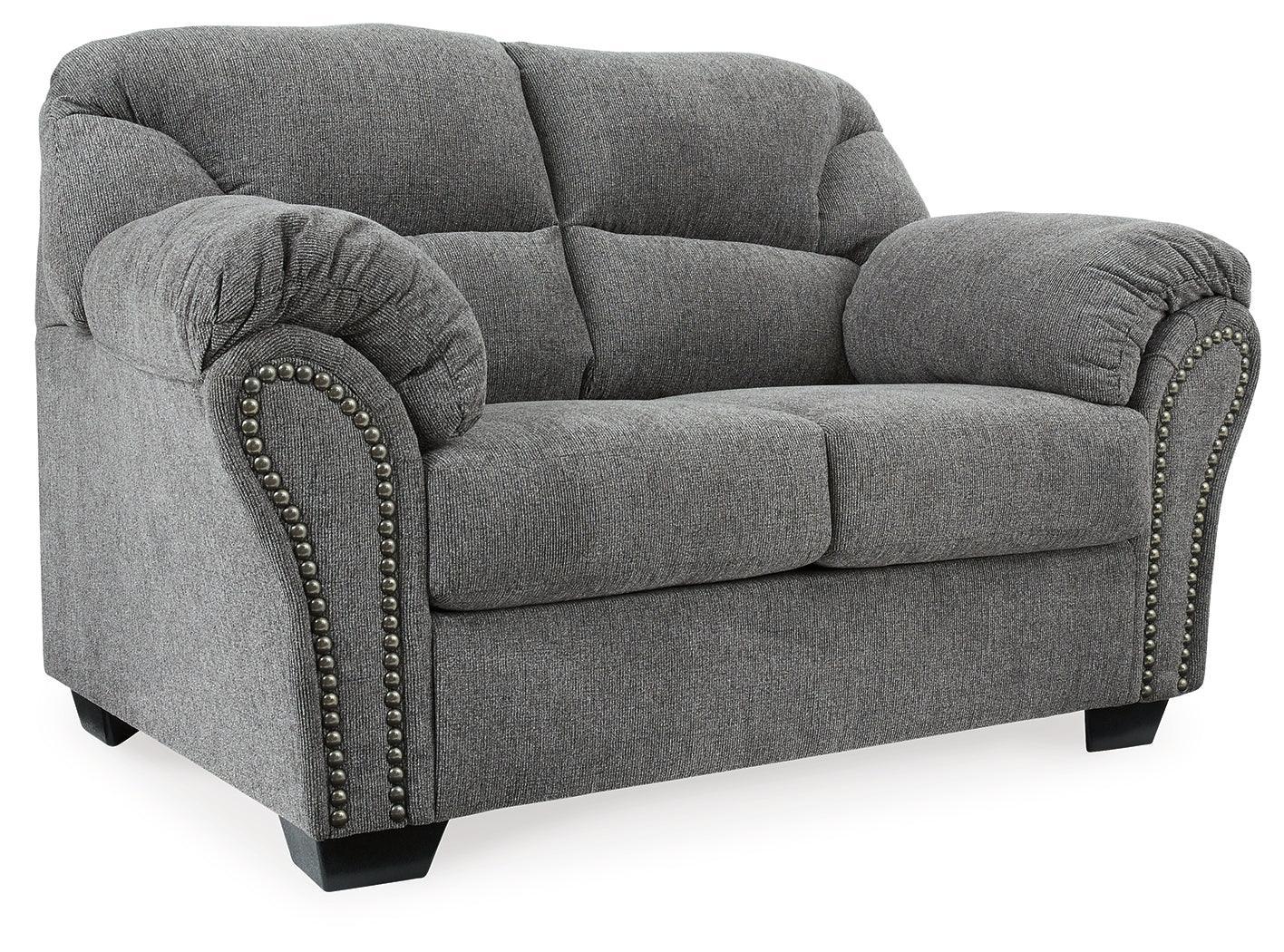 Allmaxx Pewter Sofa Loveseat And Recliner - Image 3