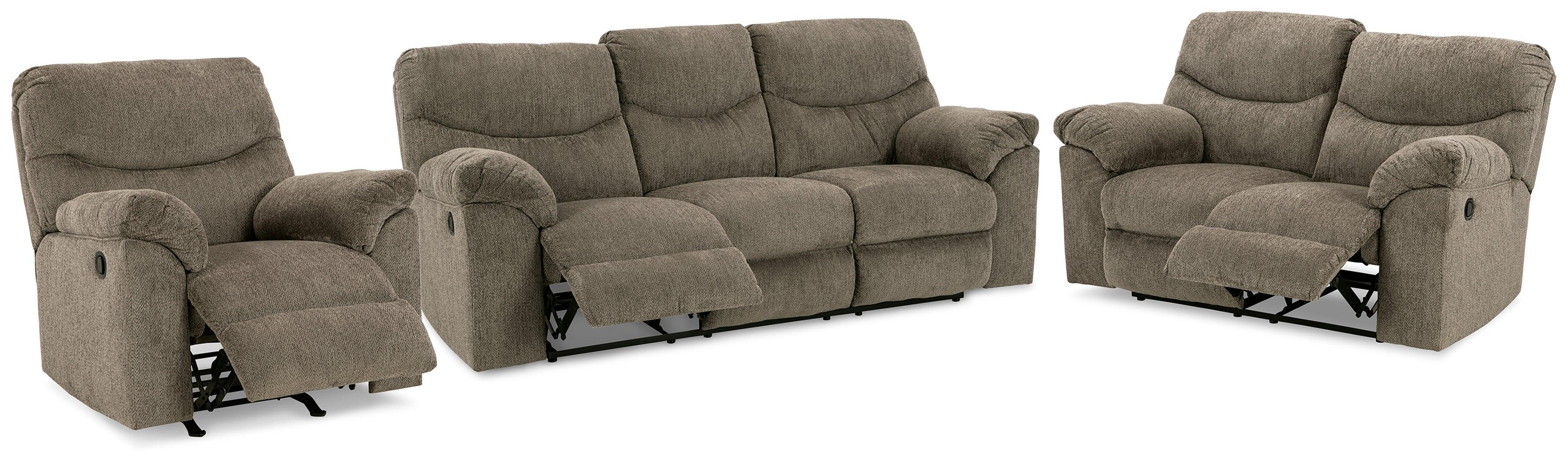 Alphons Putty Sofa Loveseat And Recliner - Image 2