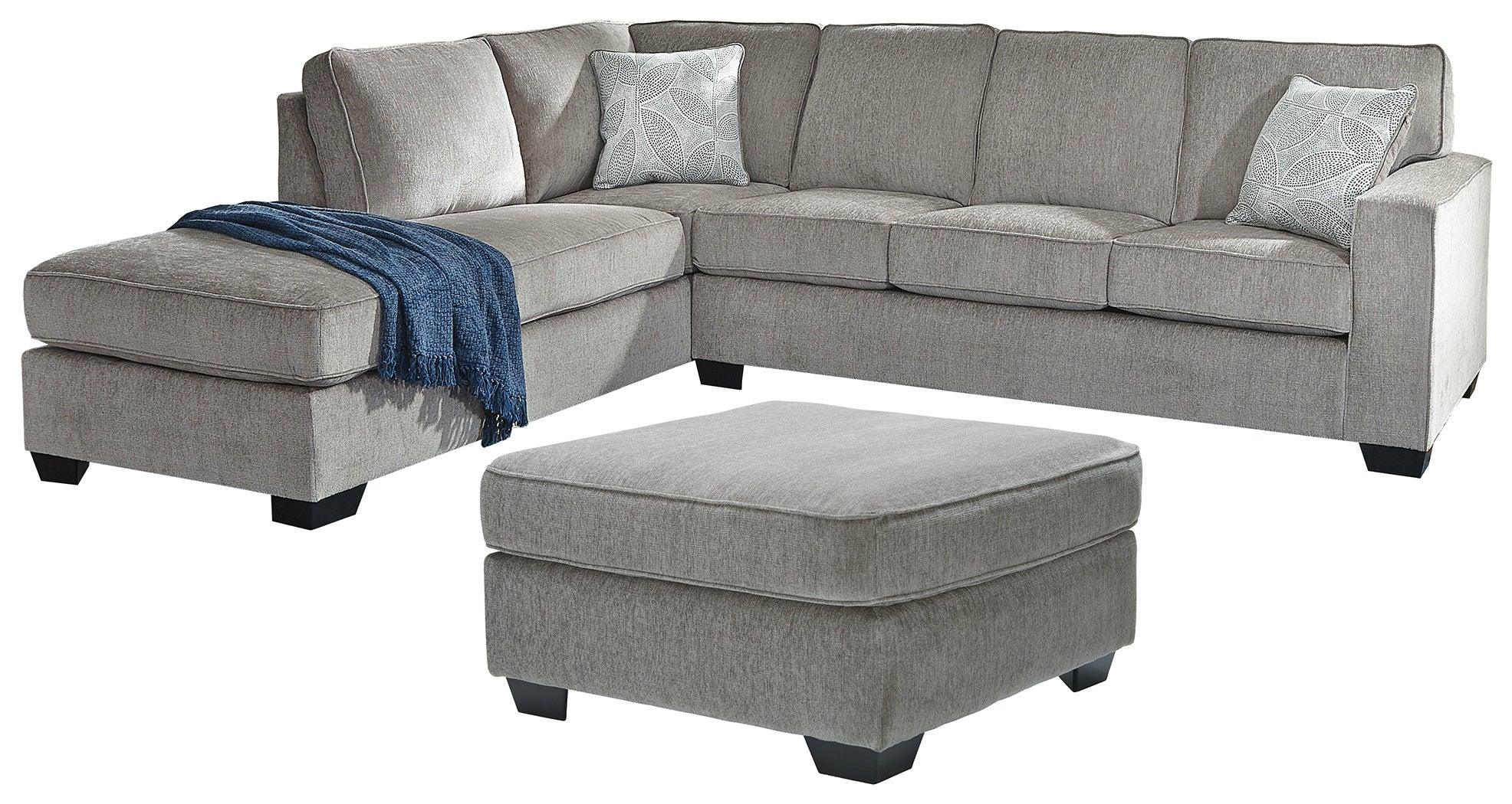 Altari Alloy 2-Piece Sleeper Sectional With Ottoman