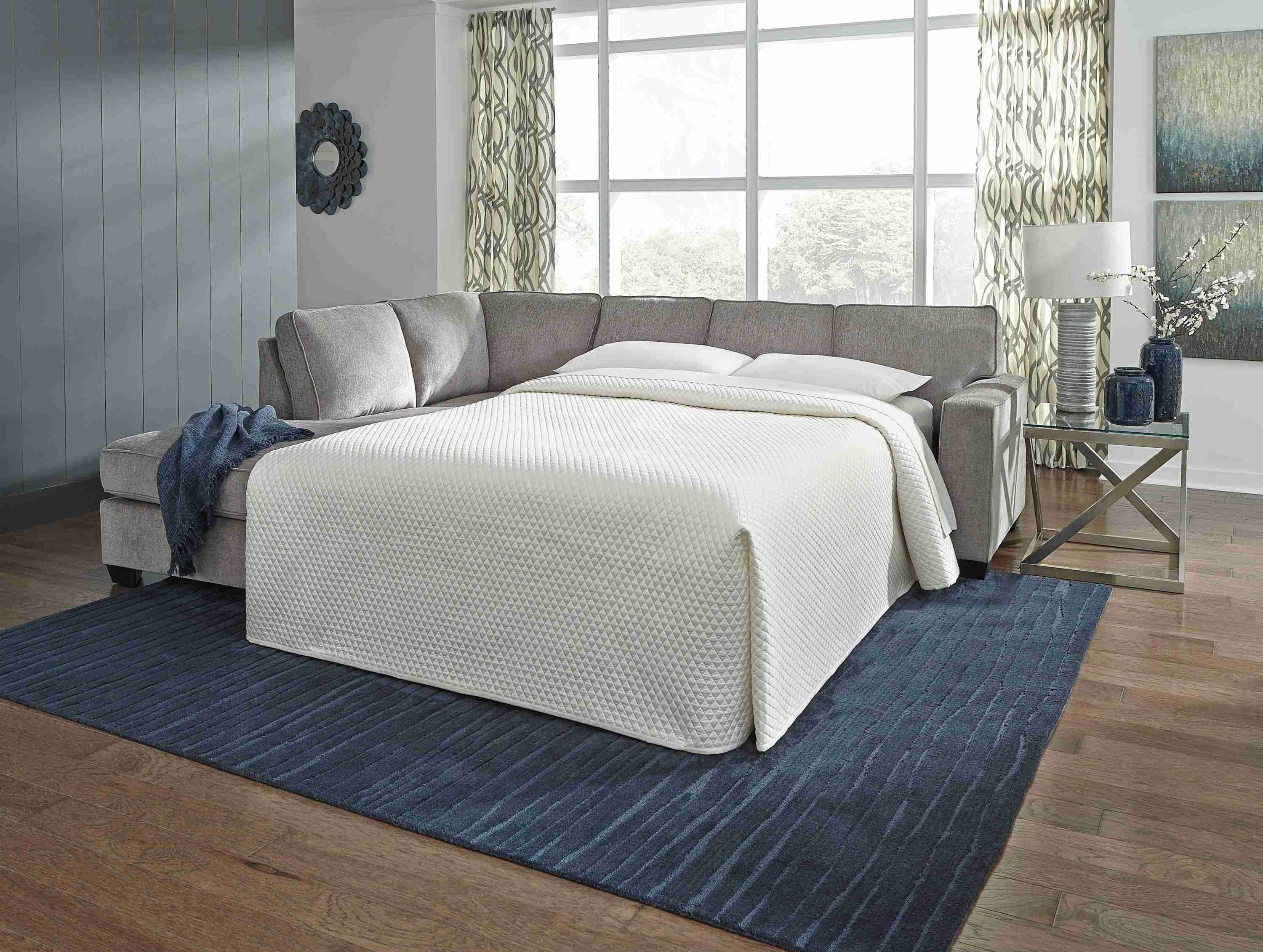 Altari Alloy 2-Piece Sleeper Sectional With Ottoman - Image 3