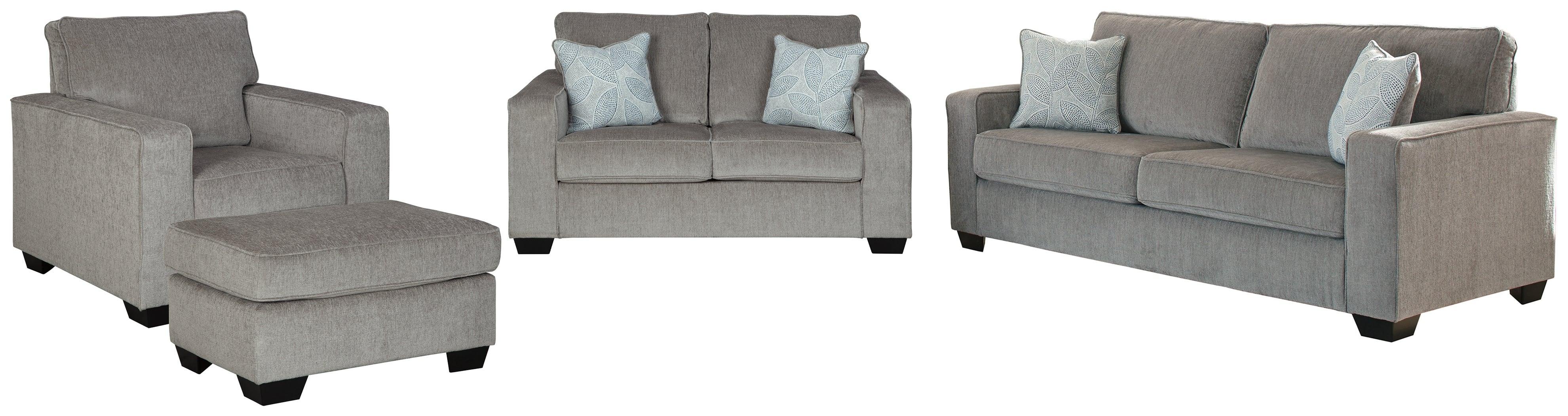 Altari Alloy Sofa Loveseat Chair And Ottoman - Image 2