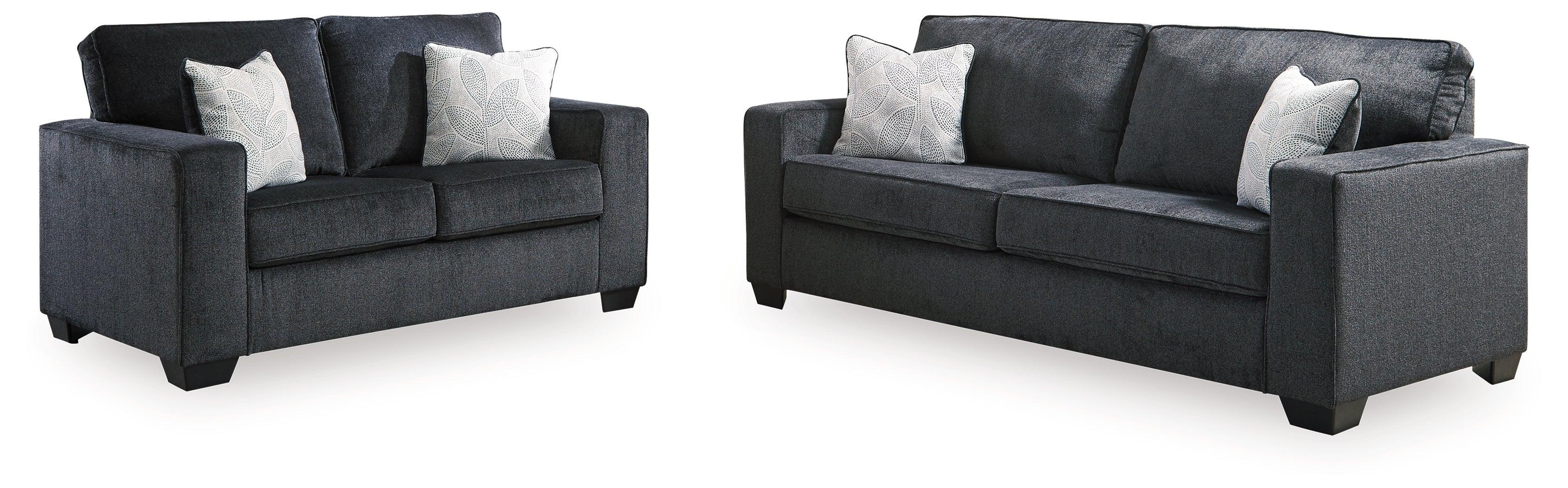 Altari Slate Sofa And Loveseat - Image 2