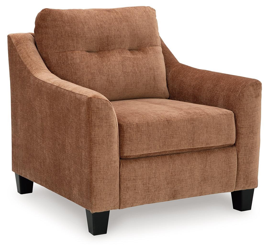Amity Bay Clay Chenille Chair - Image 2