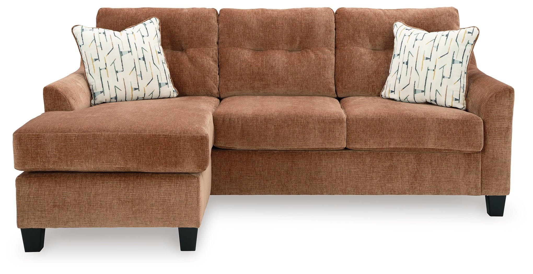 Amity Bay Clay Chenille Sofa Chaise - Image 3