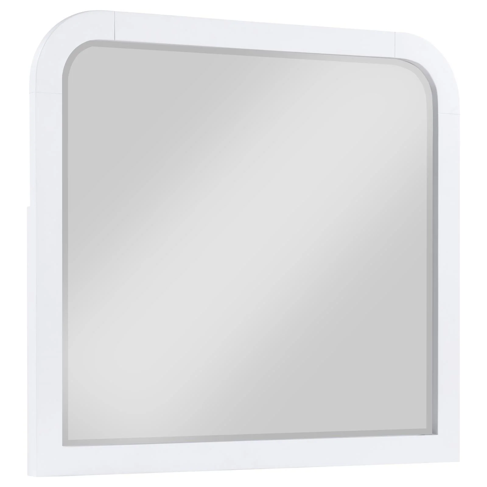 Anastasia Dresser Mirror Pearl White - Image 1