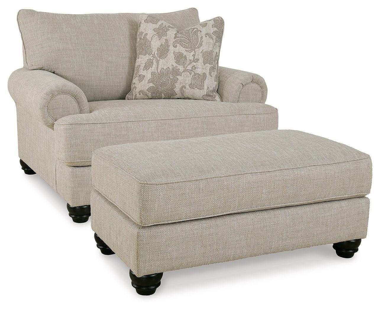 Asanti Fog Chair And Ottoman - Image 2