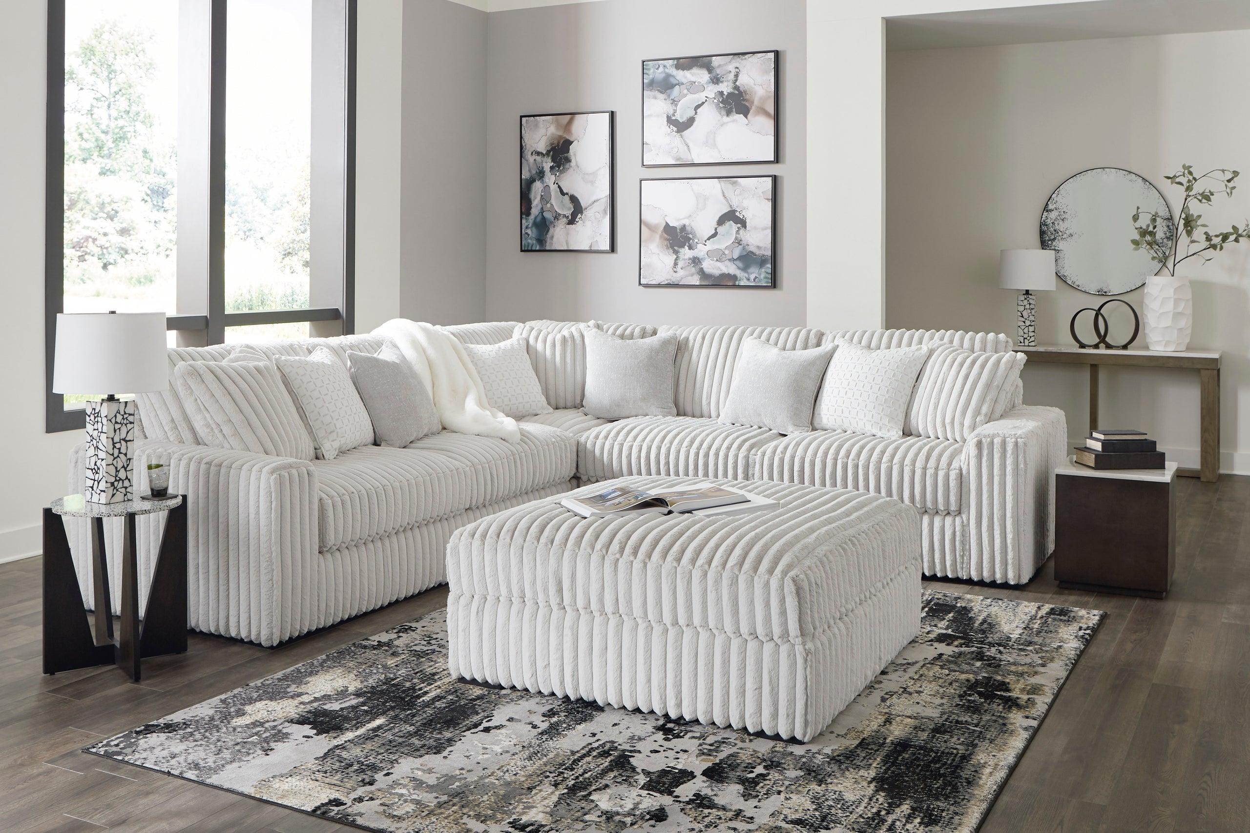 Stupendous Alloy Velvet Sectional - Image 2