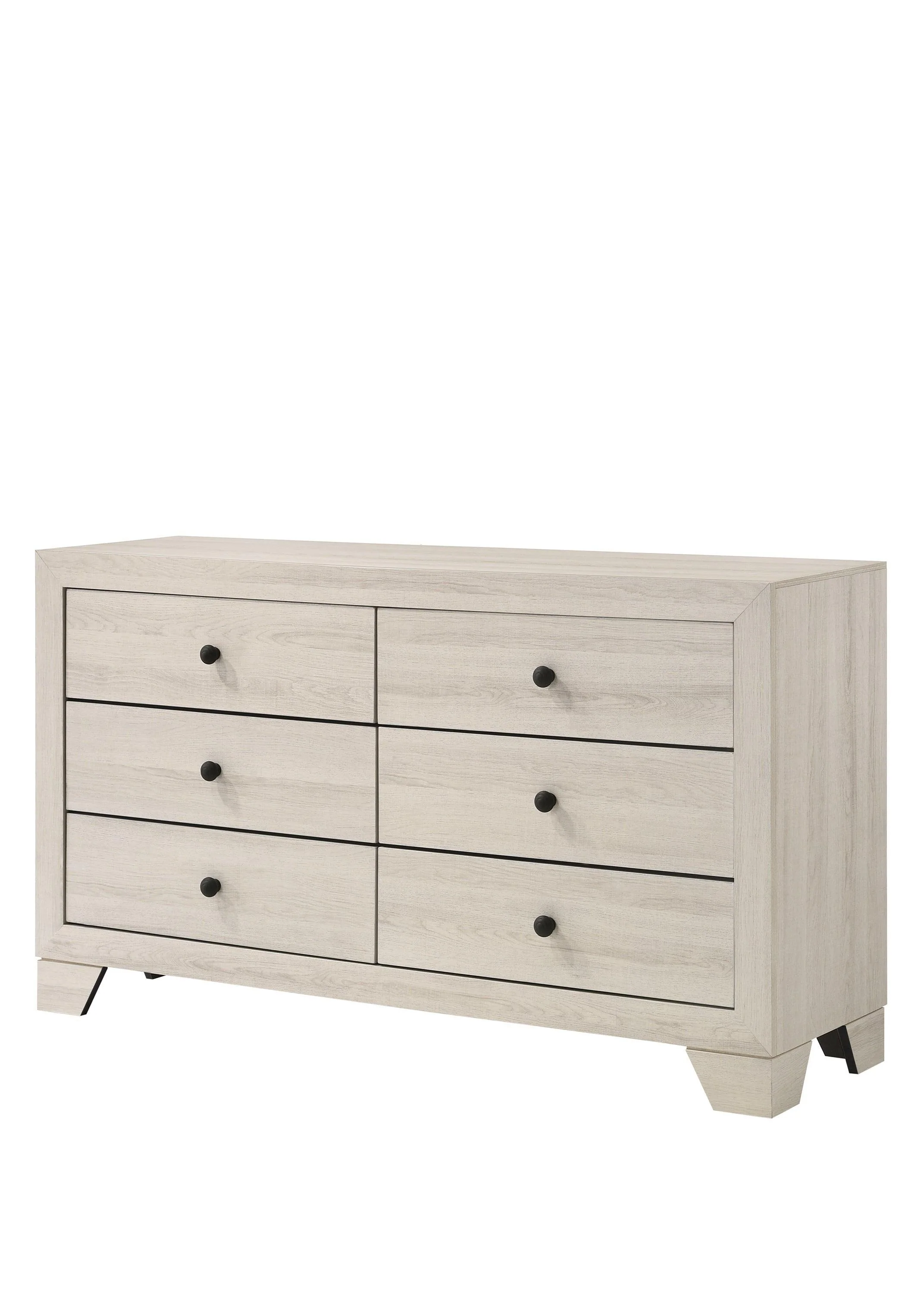 Atticus White 6 Drawers Dresser - Image 2