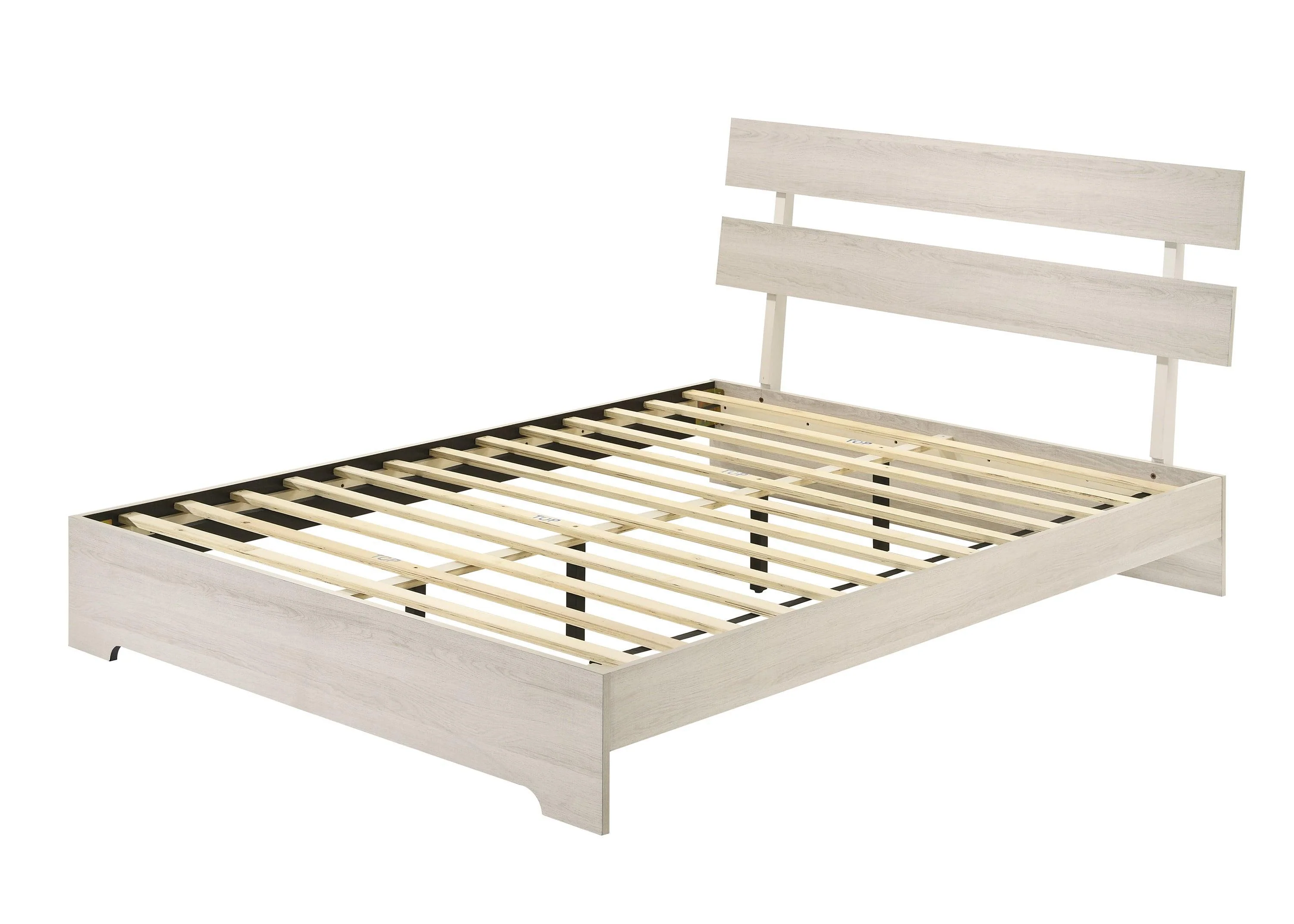 Atticus White Platform Bedroom Set - Image 3