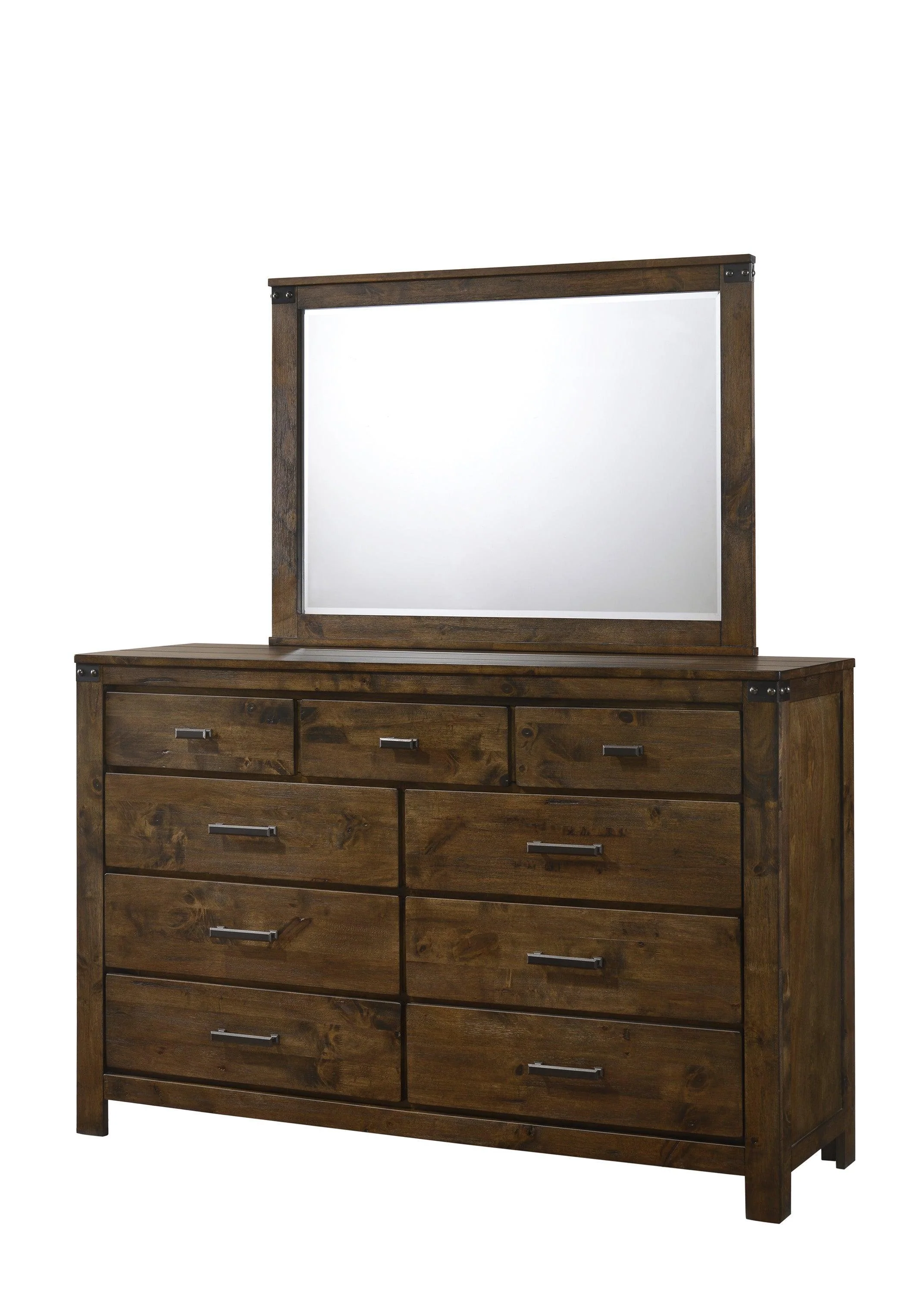 Curtis Brown Ructic Panel Bedroom Set - Image 3