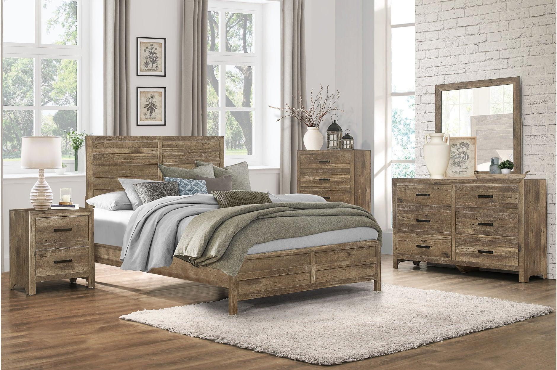 Mandan Light Brown Panel Youth Bedroom Set - Image 2