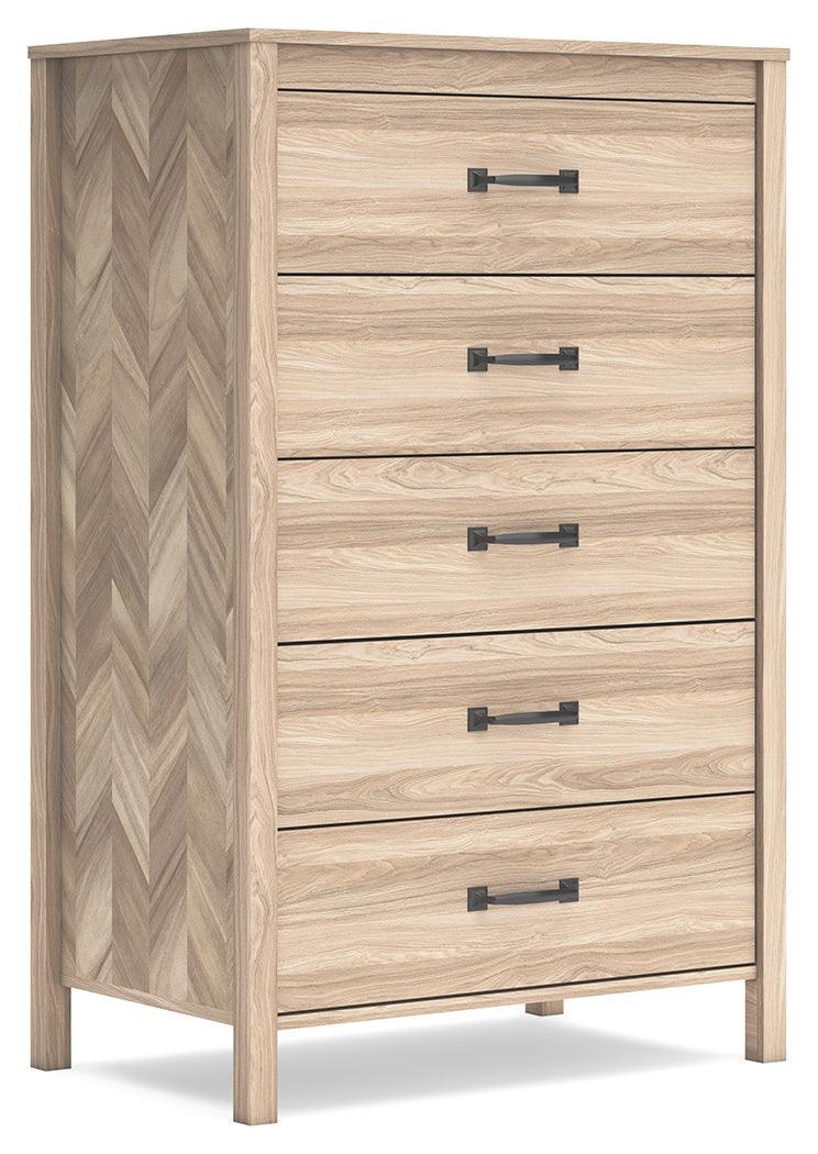 Battelle Tan Chest Of Drawers - Image 2