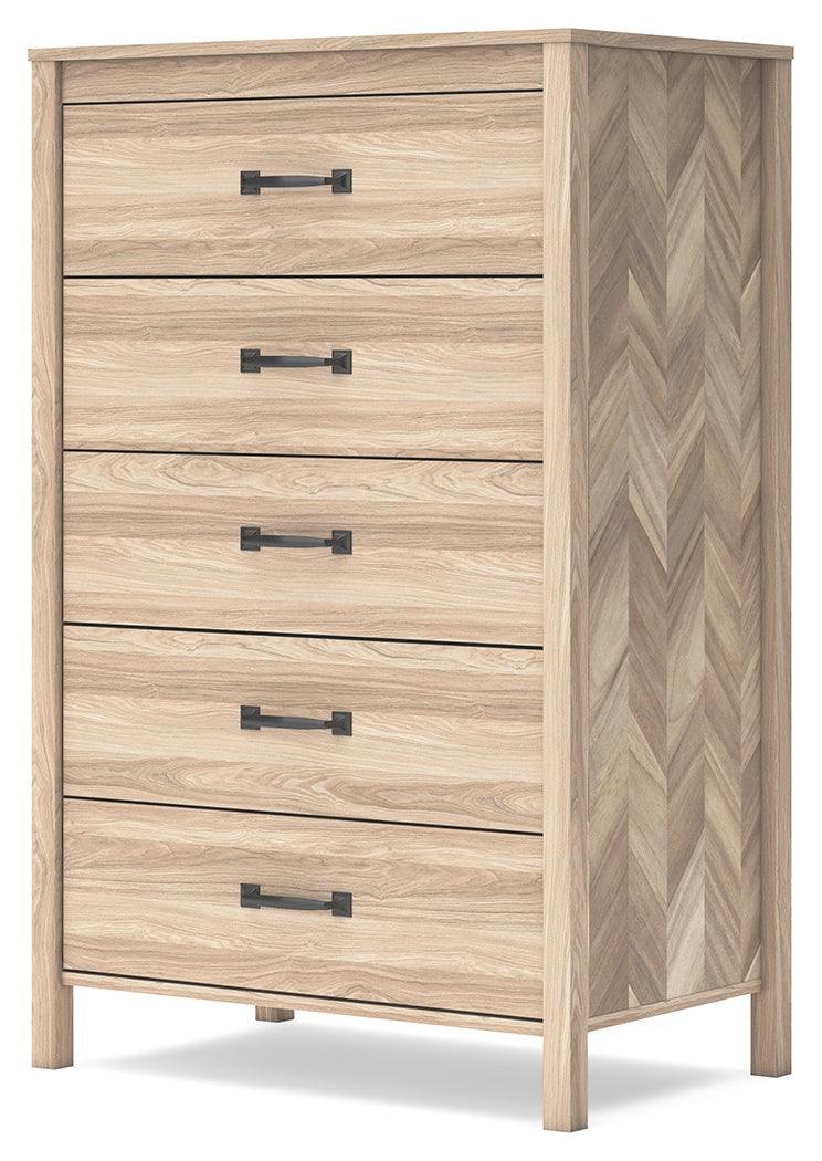 Battelle Tan Chest Of Drawers - Image 3