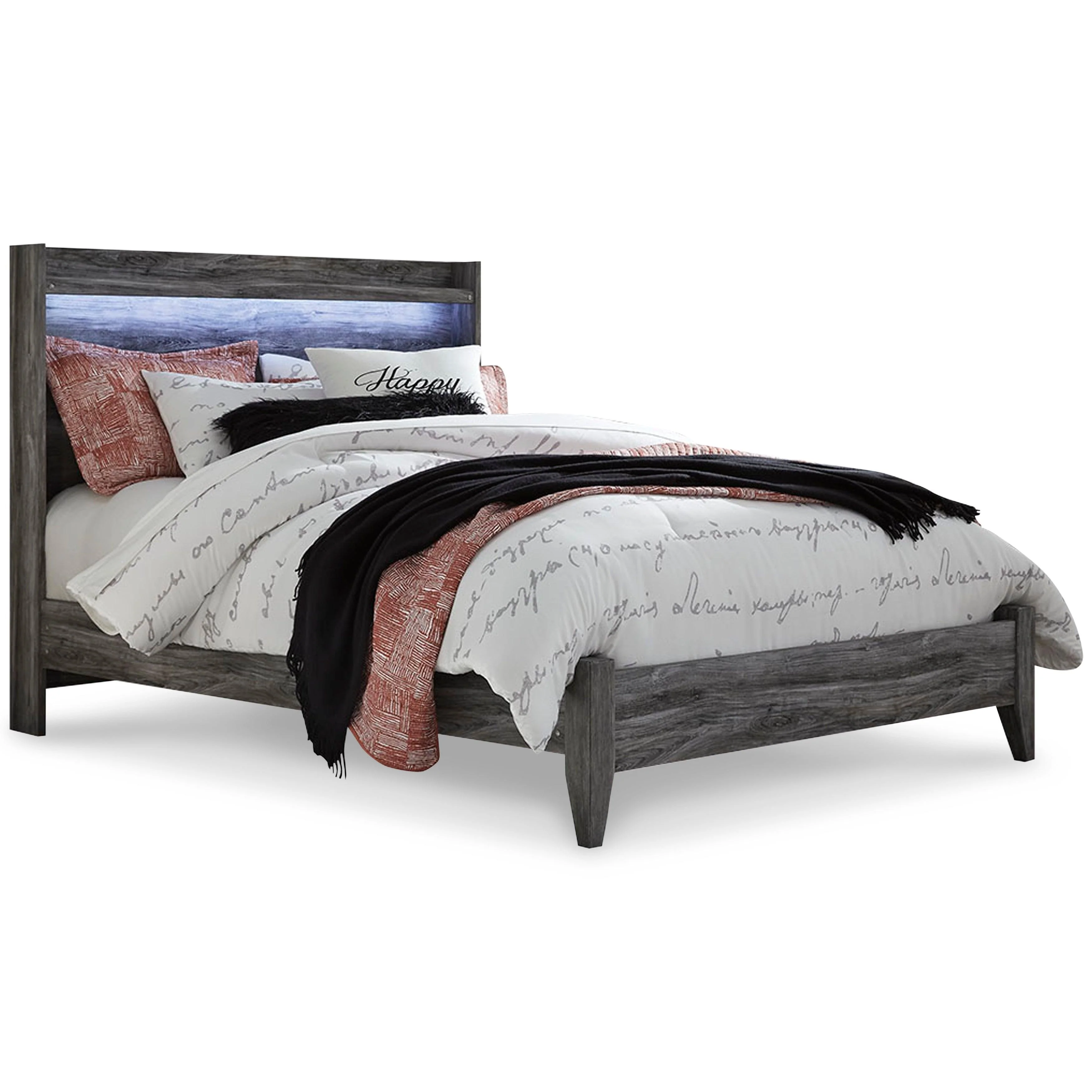 Baystorm Gray Panel Bedroom Set - Image 3