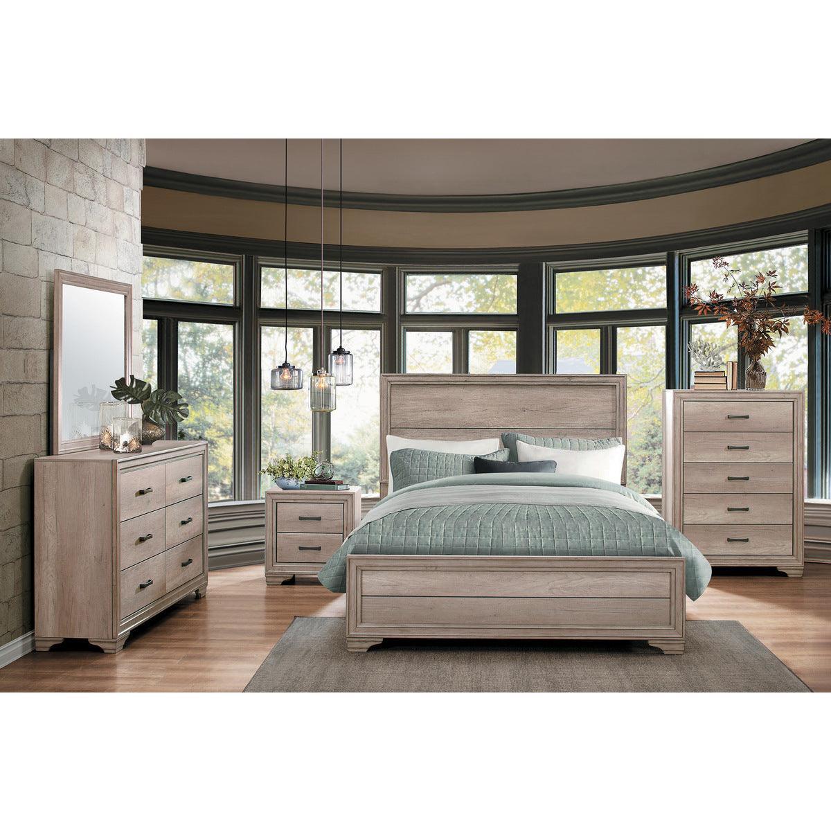 Lonan Panel Full Bed - Image 3
