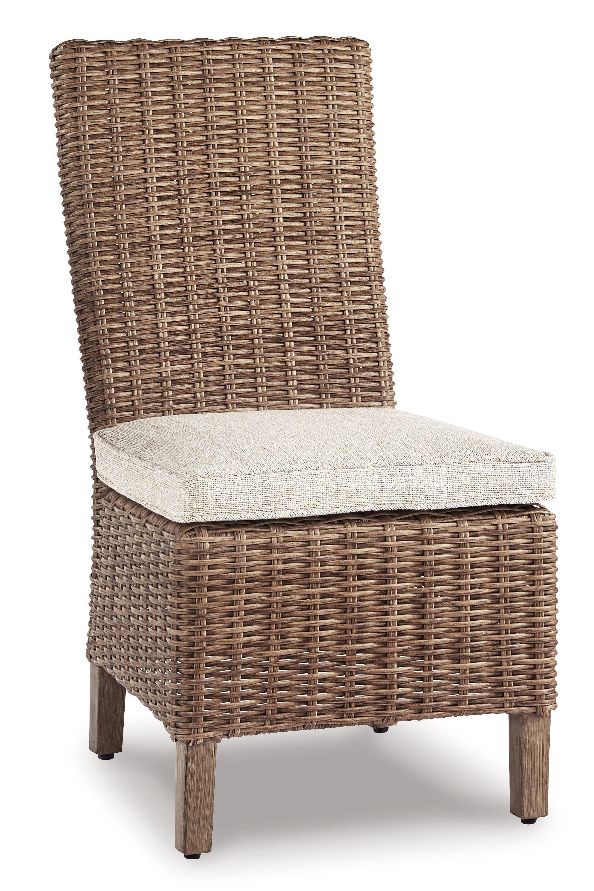 Beachcroft Beige Outdoor Dining Table And 4 Chairs - Image 3