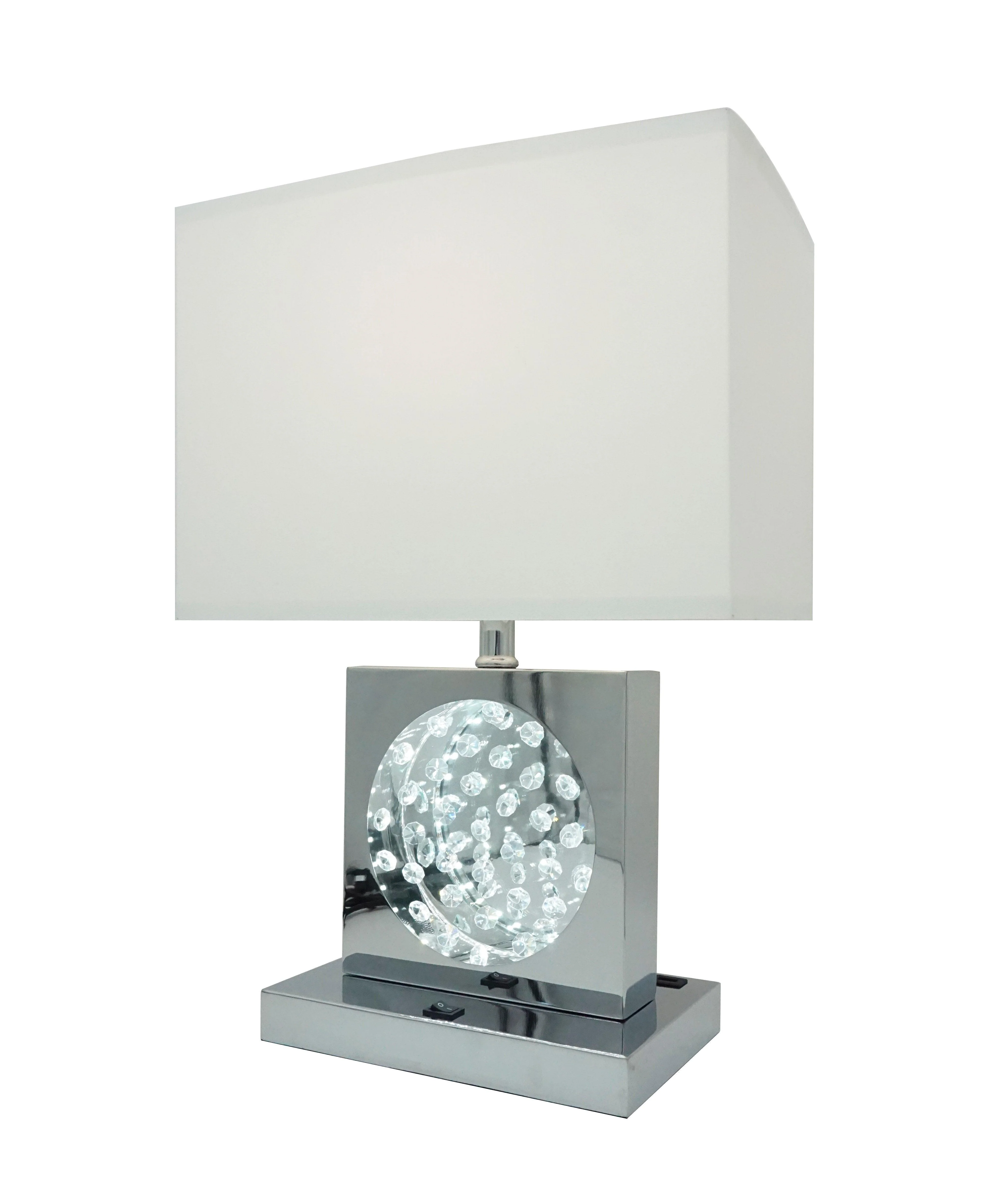Black Nickel LED Accent Table Lamp - Image 2