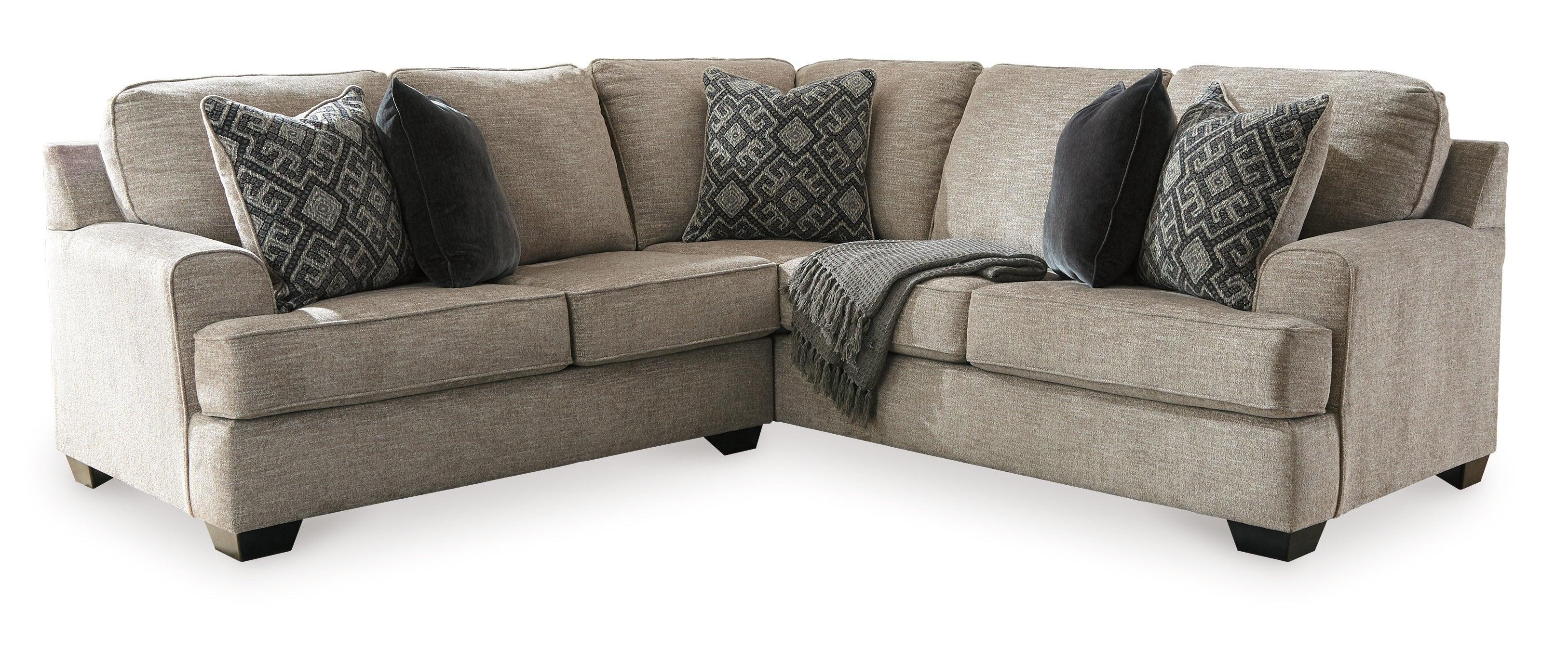 Bovarian Stone 2-Piece Sectional With Ottoman - Image 3