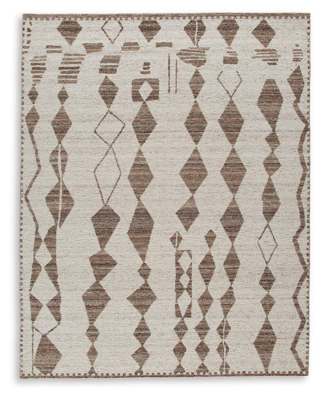 Brettler Beige Brown Large Rug - Image 2
