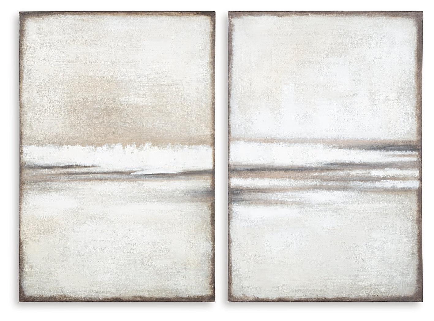 Brockdunn Tan Brown Wall Art (Set of 2) - Image 2