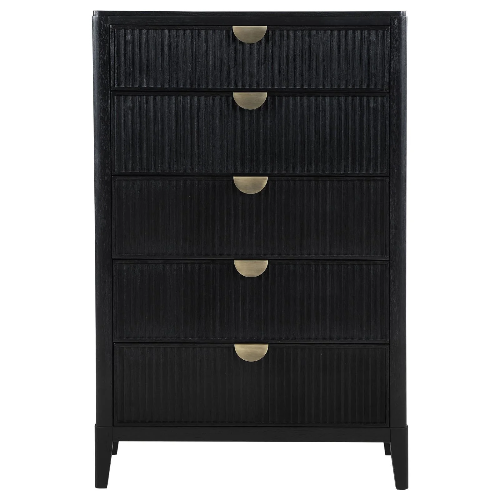 Brookmead 5 Drawer Bedroom Chest Black - Image 3