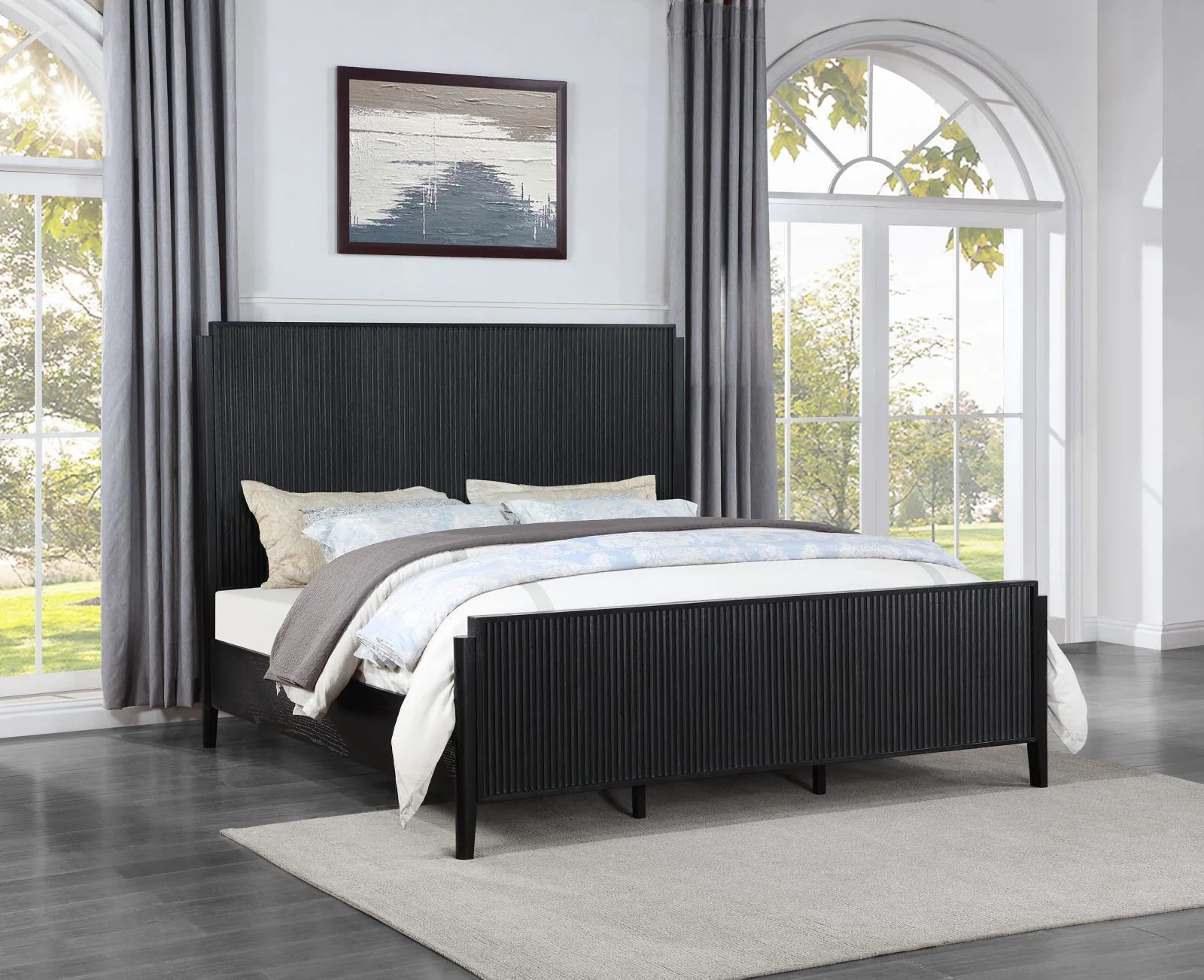 Brookmead King Bed Black - Image 1