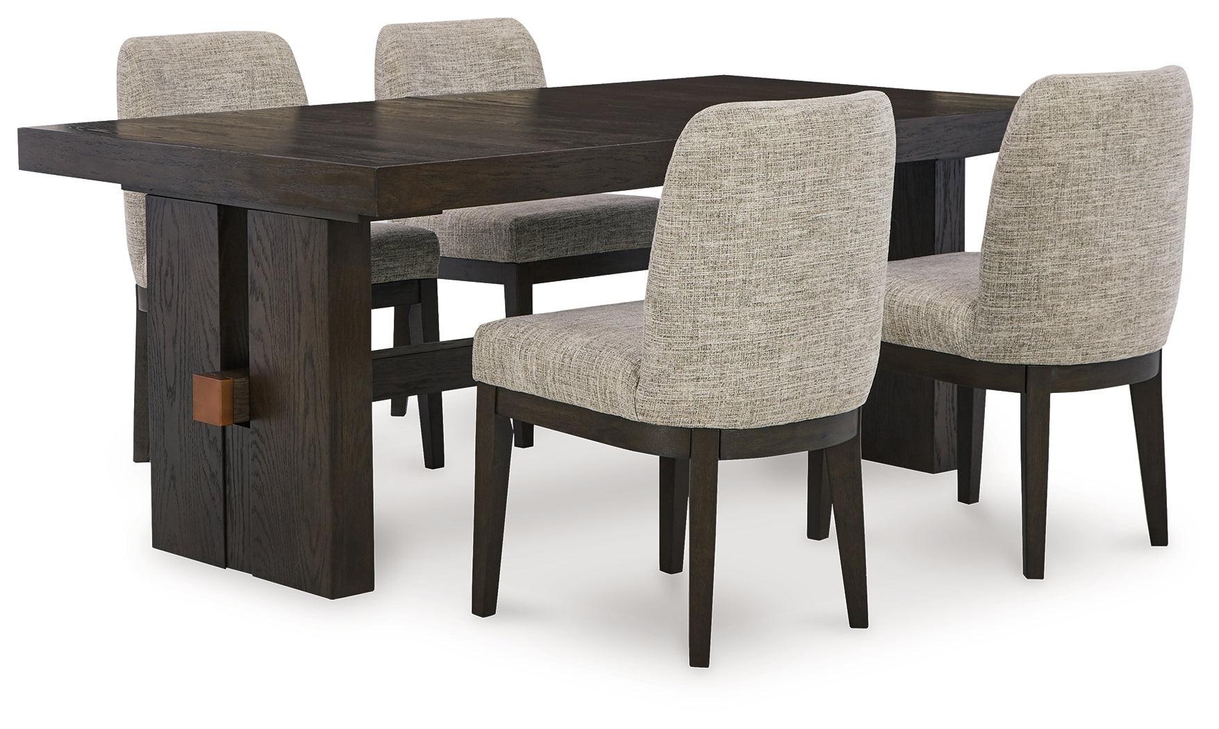 Burkhaus Dark Brown Dining Room Set - Image 2