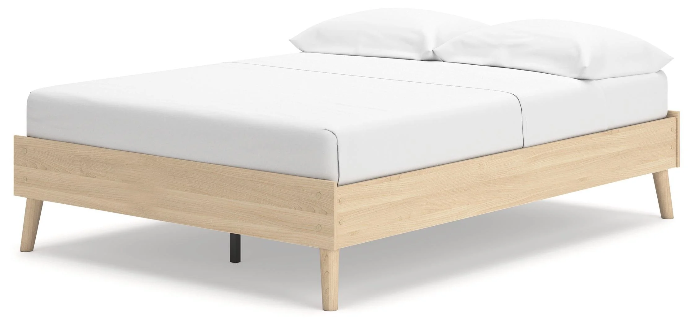 Cabinella Tan Full Platform Bed - Image 3